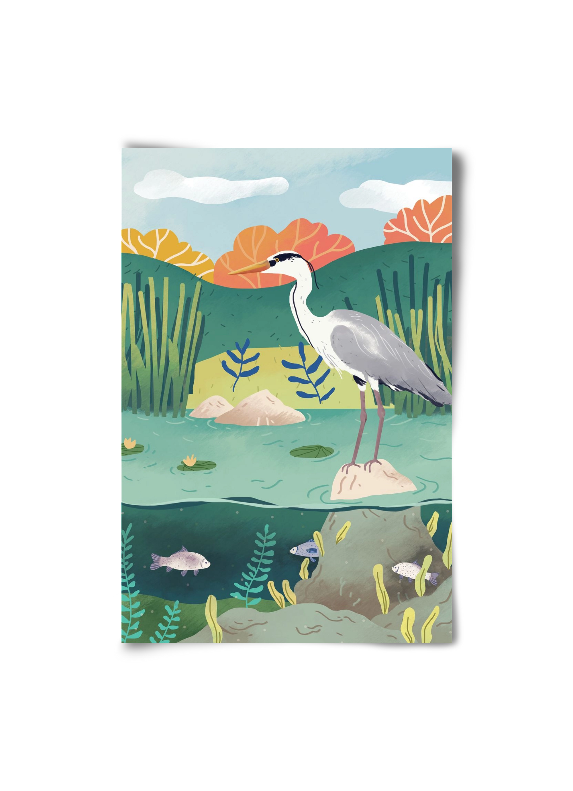 Harmónia, 20x30 cm, Keret nélkül