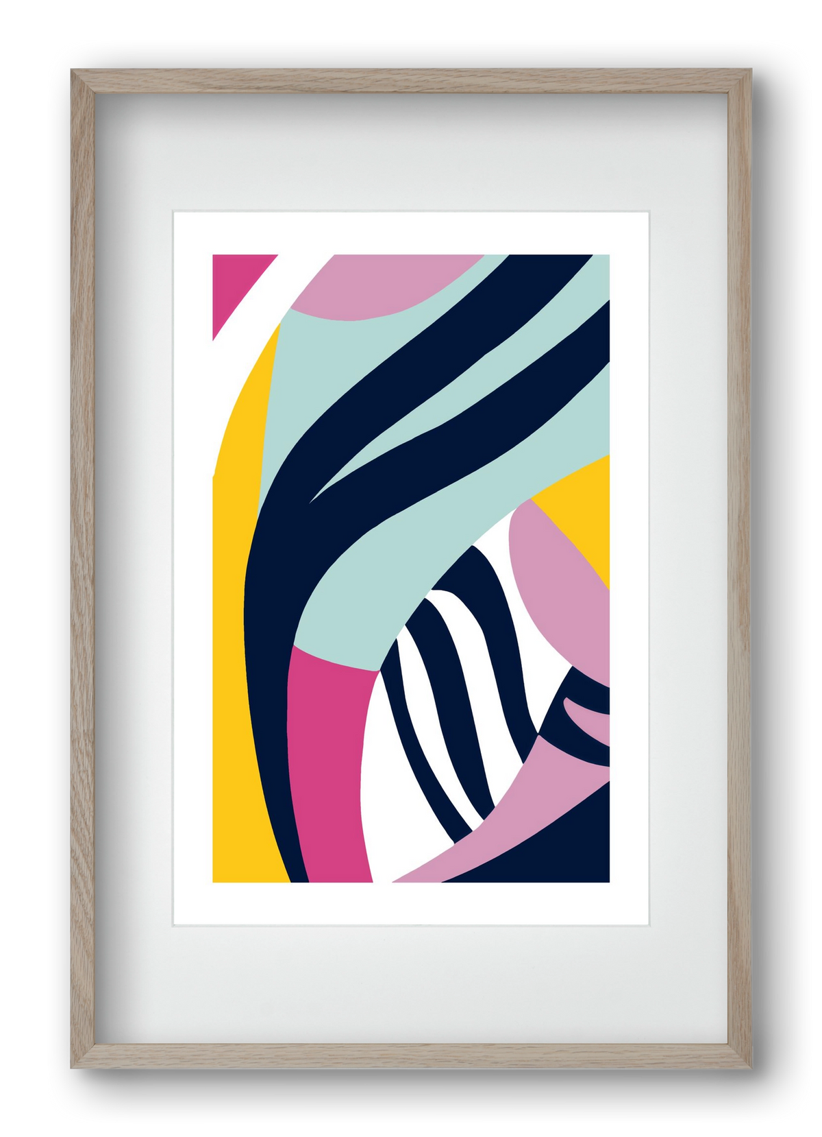 Tropical, 40x60 cm (30x45 cm), Tölgy keret, paszpartuval