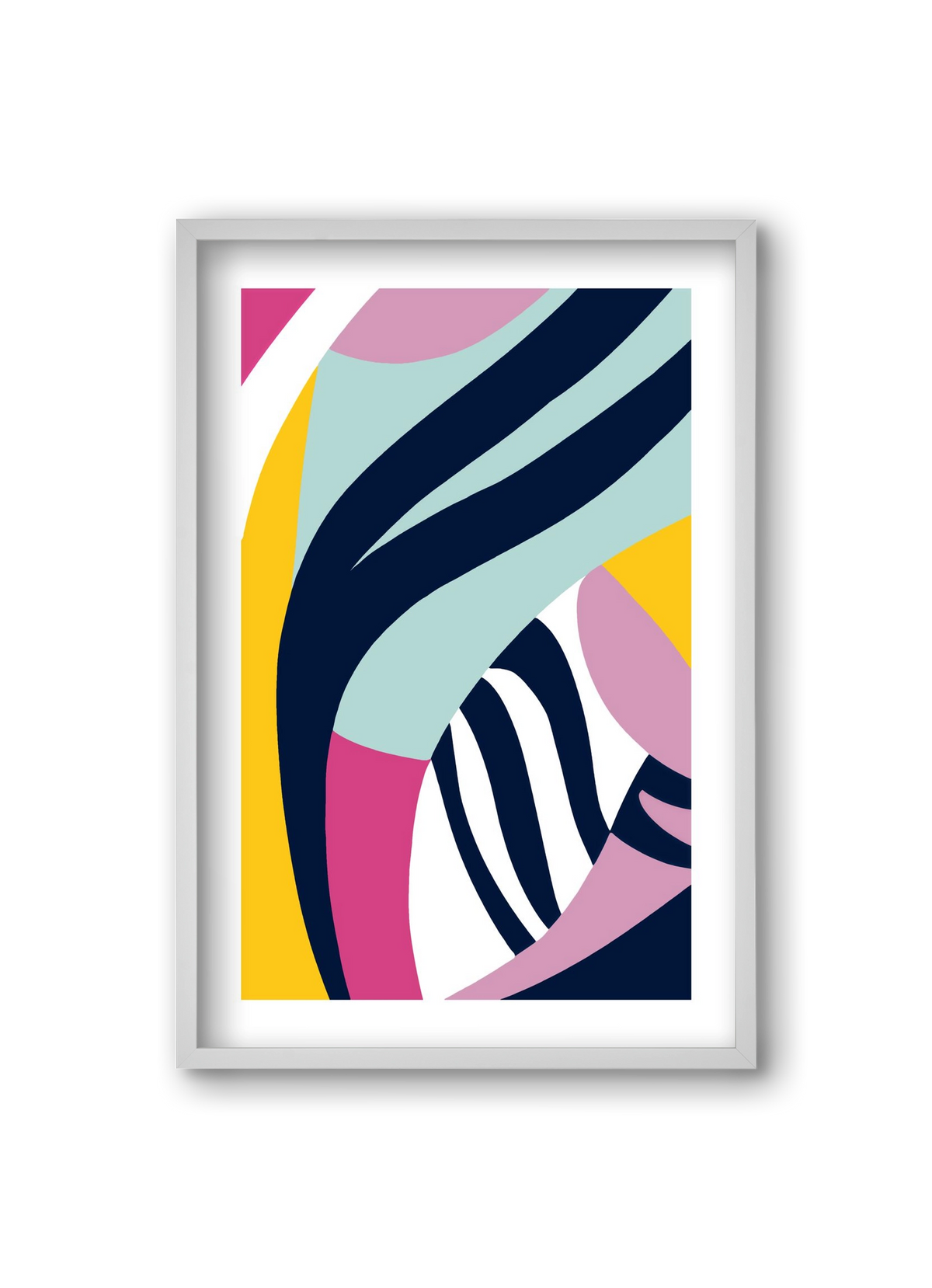 Tropical, 20x30 cm (20x30 cm), Fehér keret