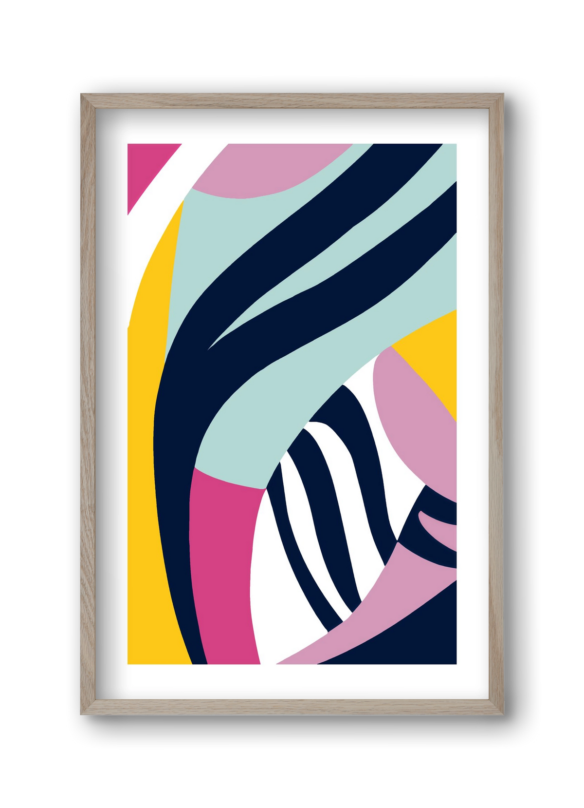 Tropical, 30x45 cm (30x45 cm), Tölgy keret