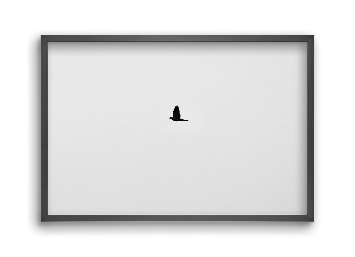 Sound, 45x30 cm (45x30 cm), Fekete keret