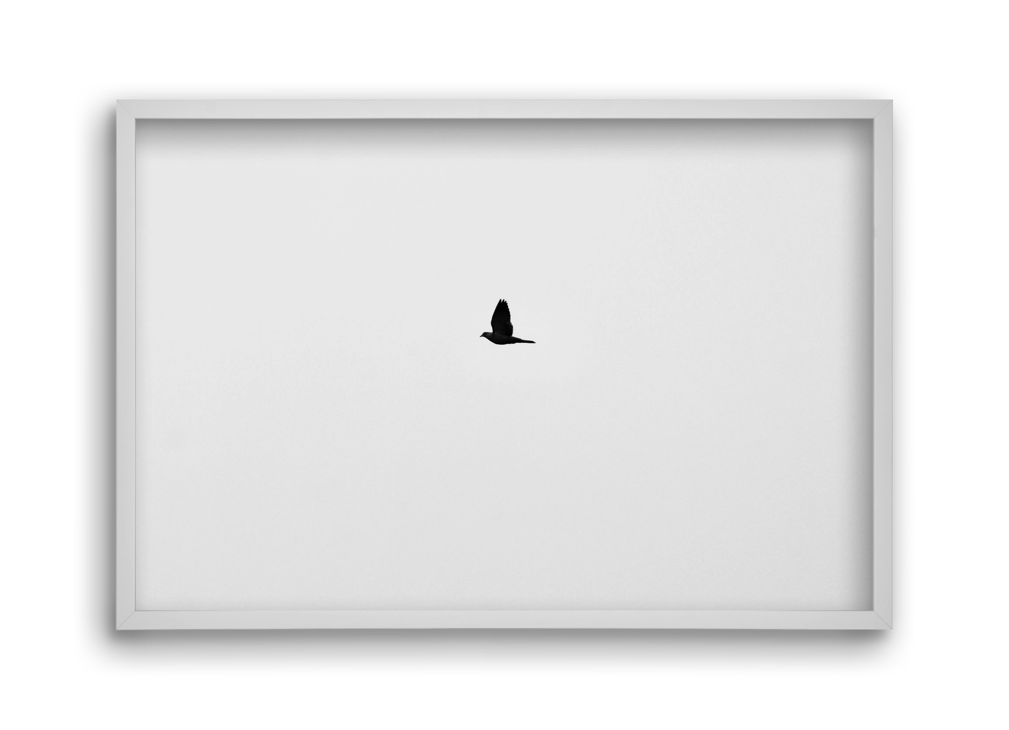 Sound, 45x30 cm (45x30 cm), Fehér keret