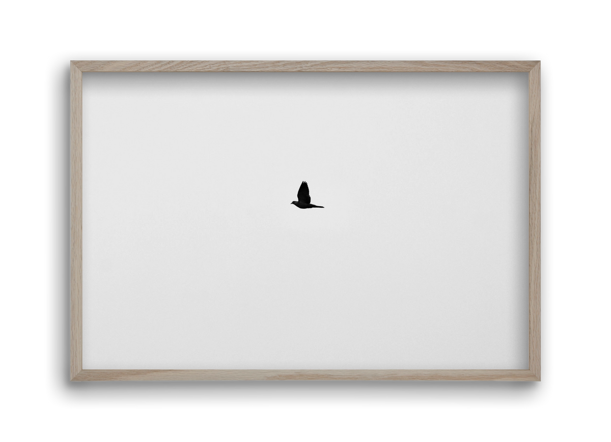 Sound, 45x30 cm (45x30 cm), Tölgy keret