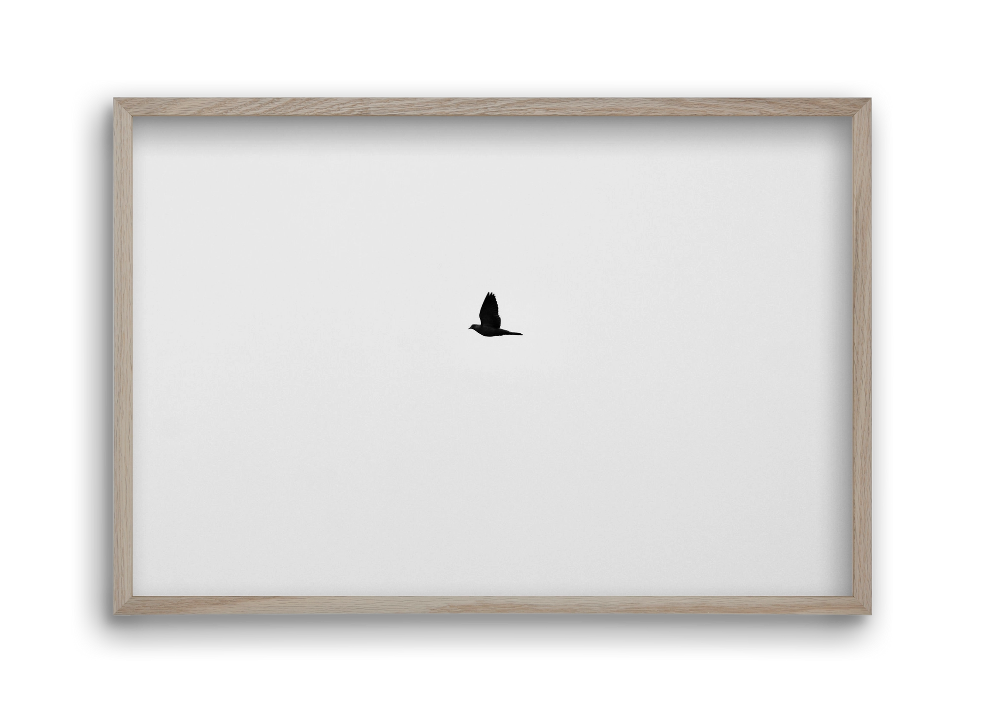 Sound, 45x30 cm (45x30 cm), Tölgy keret