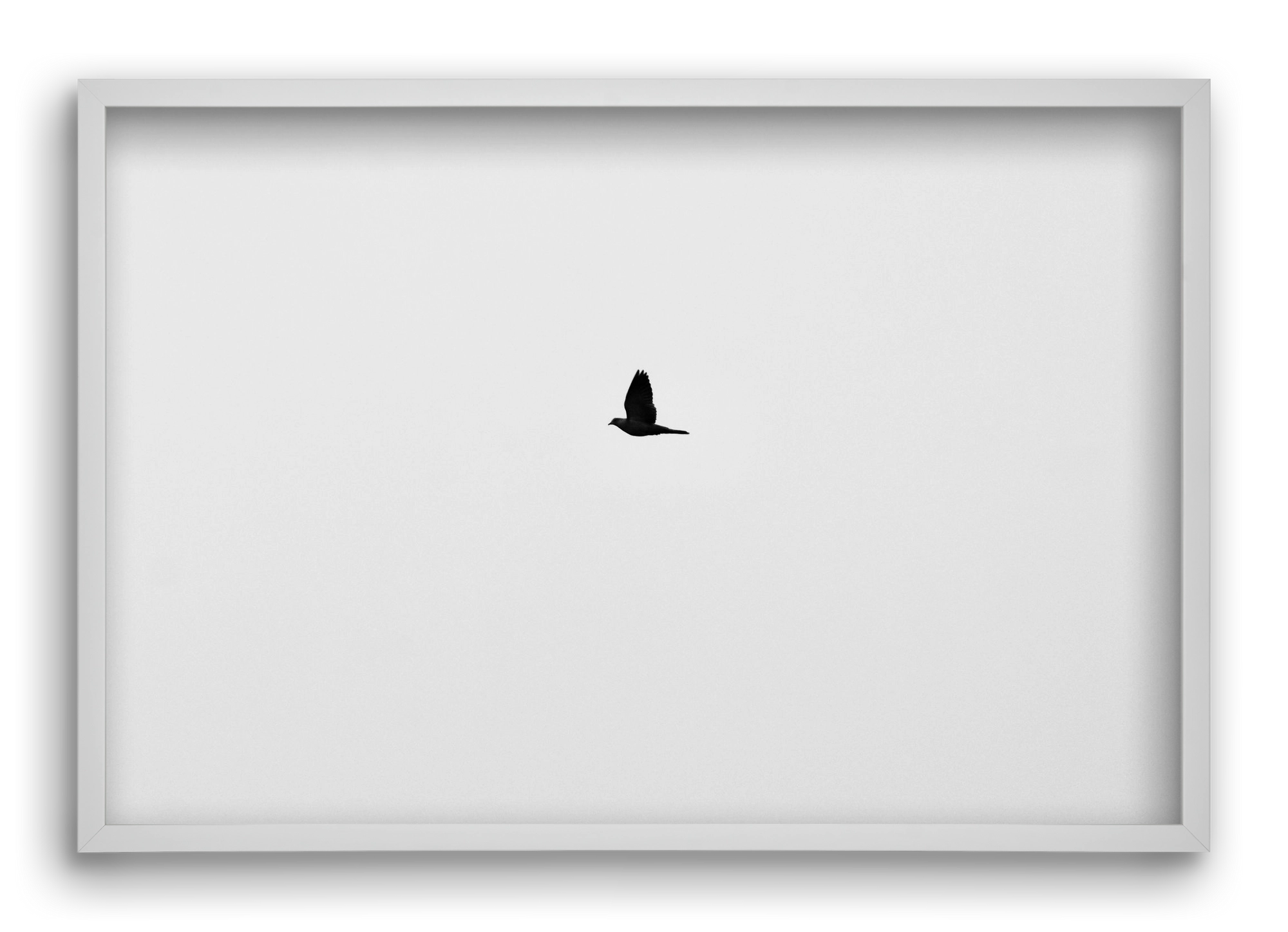 Sound, 60x40 cm (60x40 cm), Fehér keret