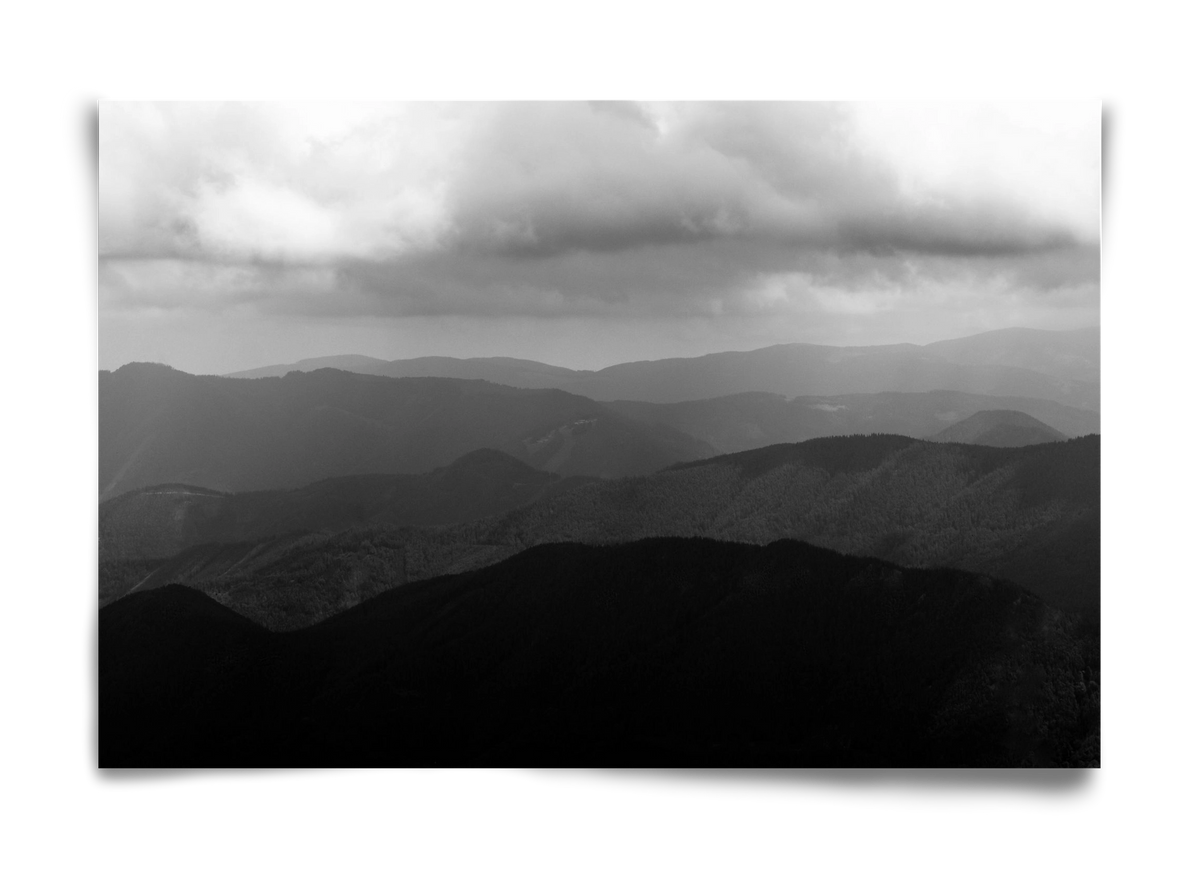 over layers, 60x40 cm, Keret nélkül