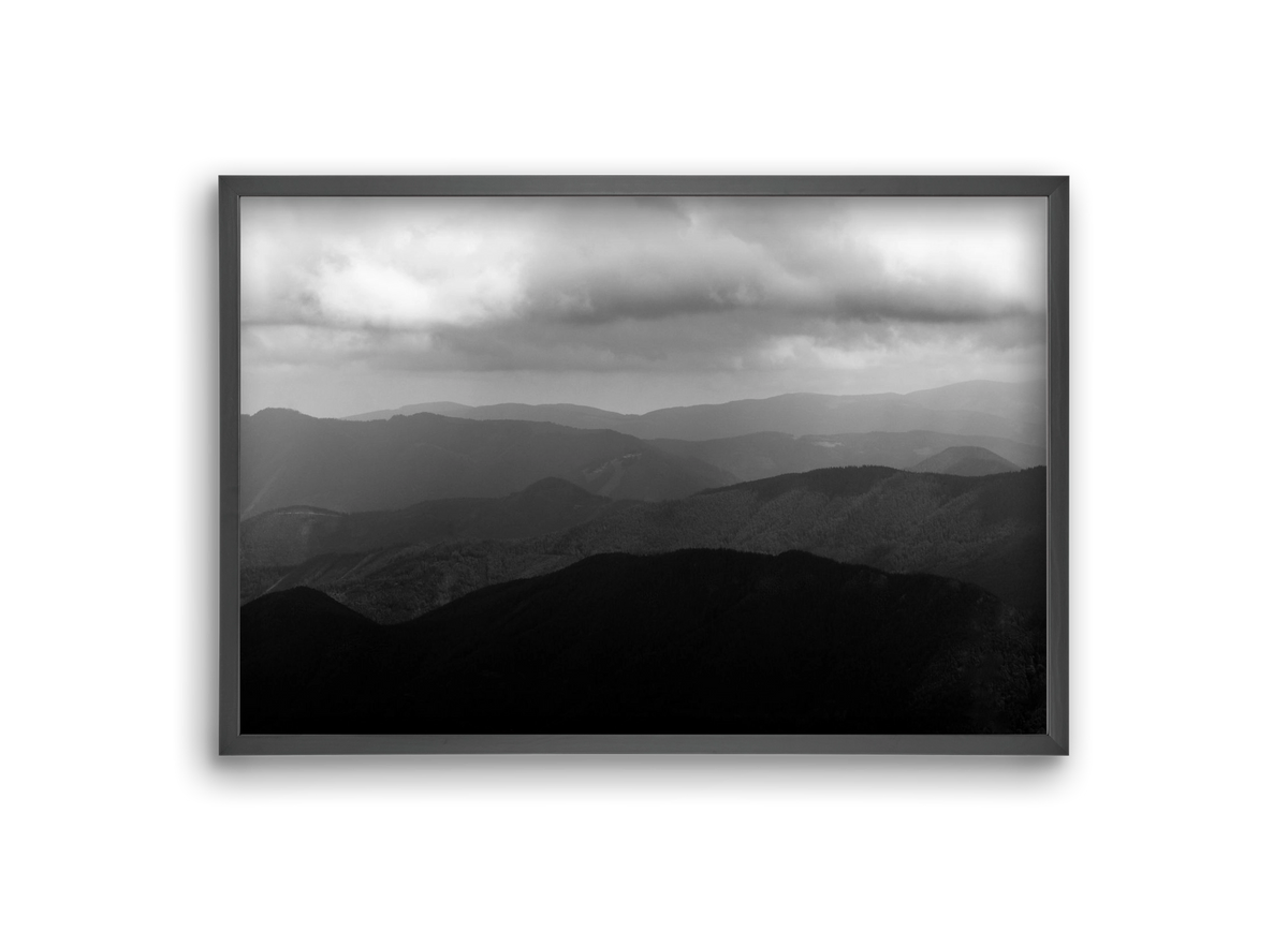 over layers, 30x20 cm (30x20 cm), Fekete keret