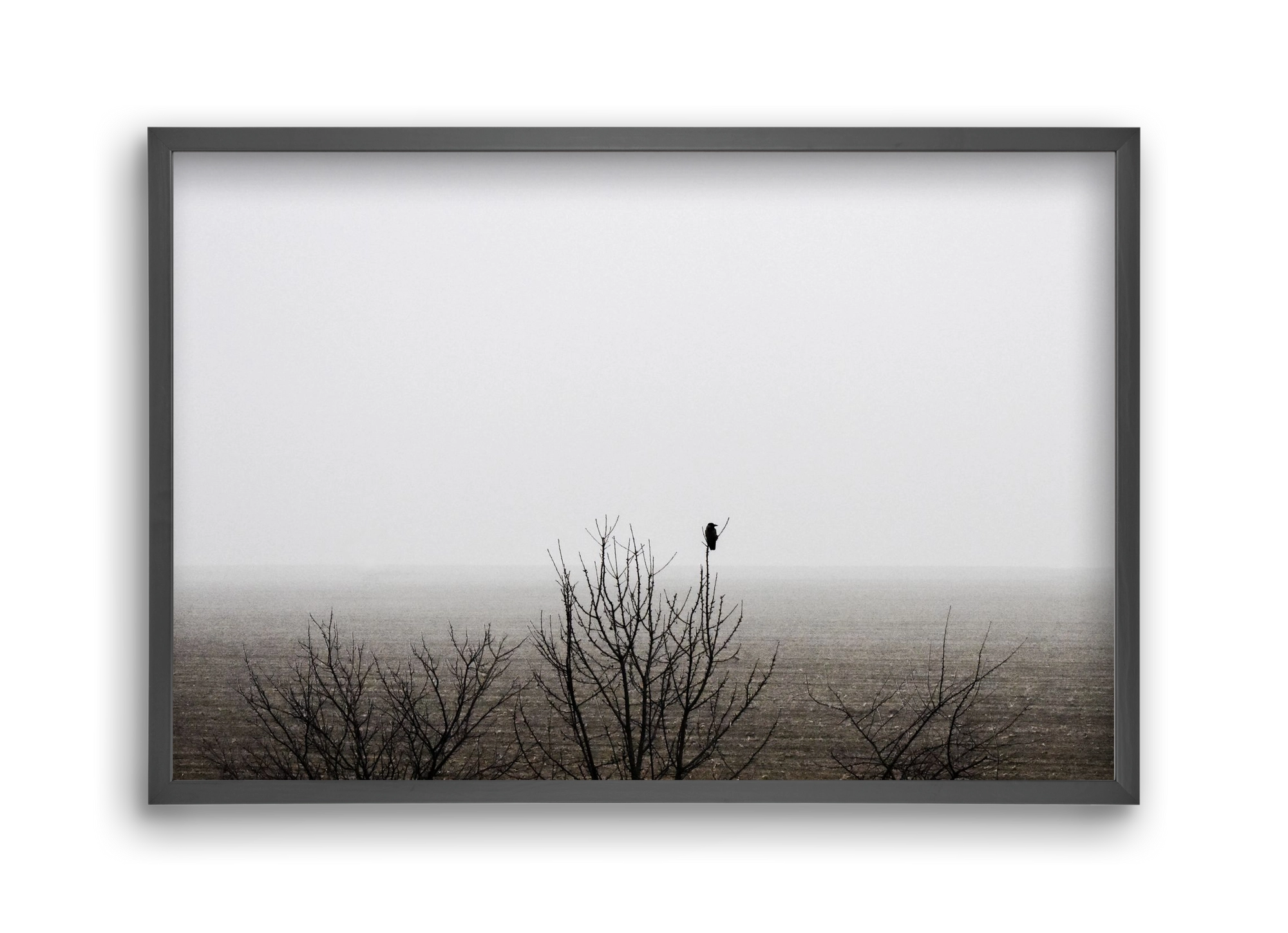 home, 45x30 cm (45x30 cm), Fekete keret