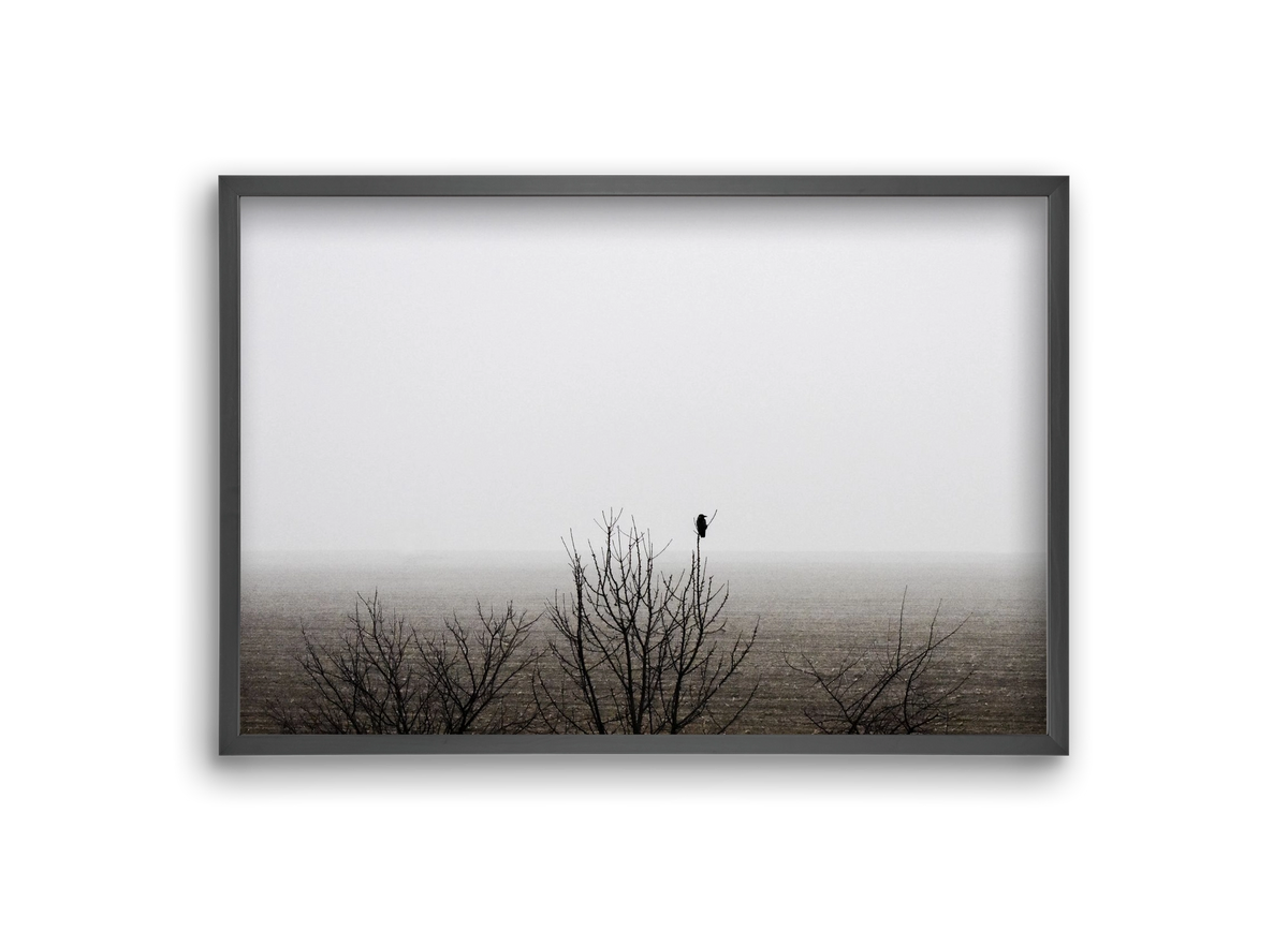 home, 30x20 cm (30x20 cm), Fekete keret