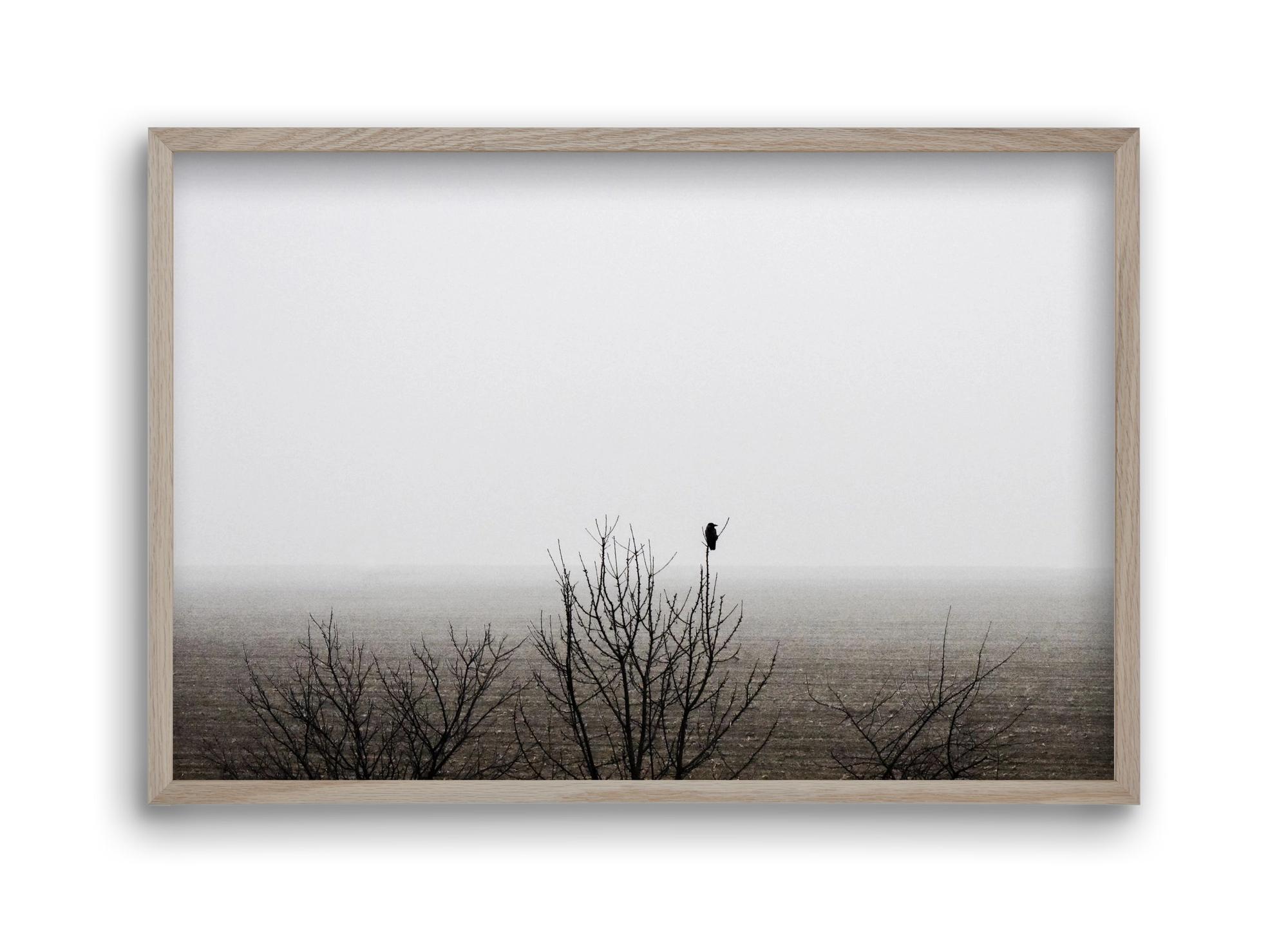 home, 45x30 cm (45x30 cm), Tölgy keret