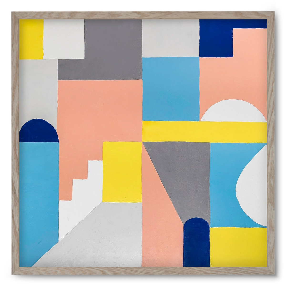 Kingdom, 50x50 cm (50x50 cm), Tölgy keret