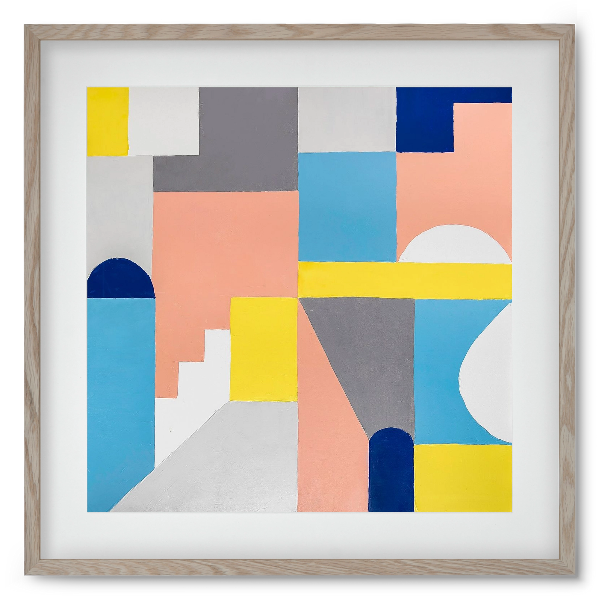 Kingdom, 50x50 cm (40x40 cm), Tölgy keret, paszpartuval