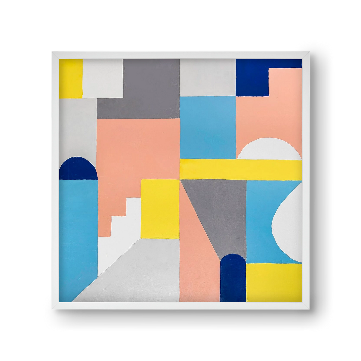 Kingdom, 30x30 cm (30x30 cm), Fehér keret