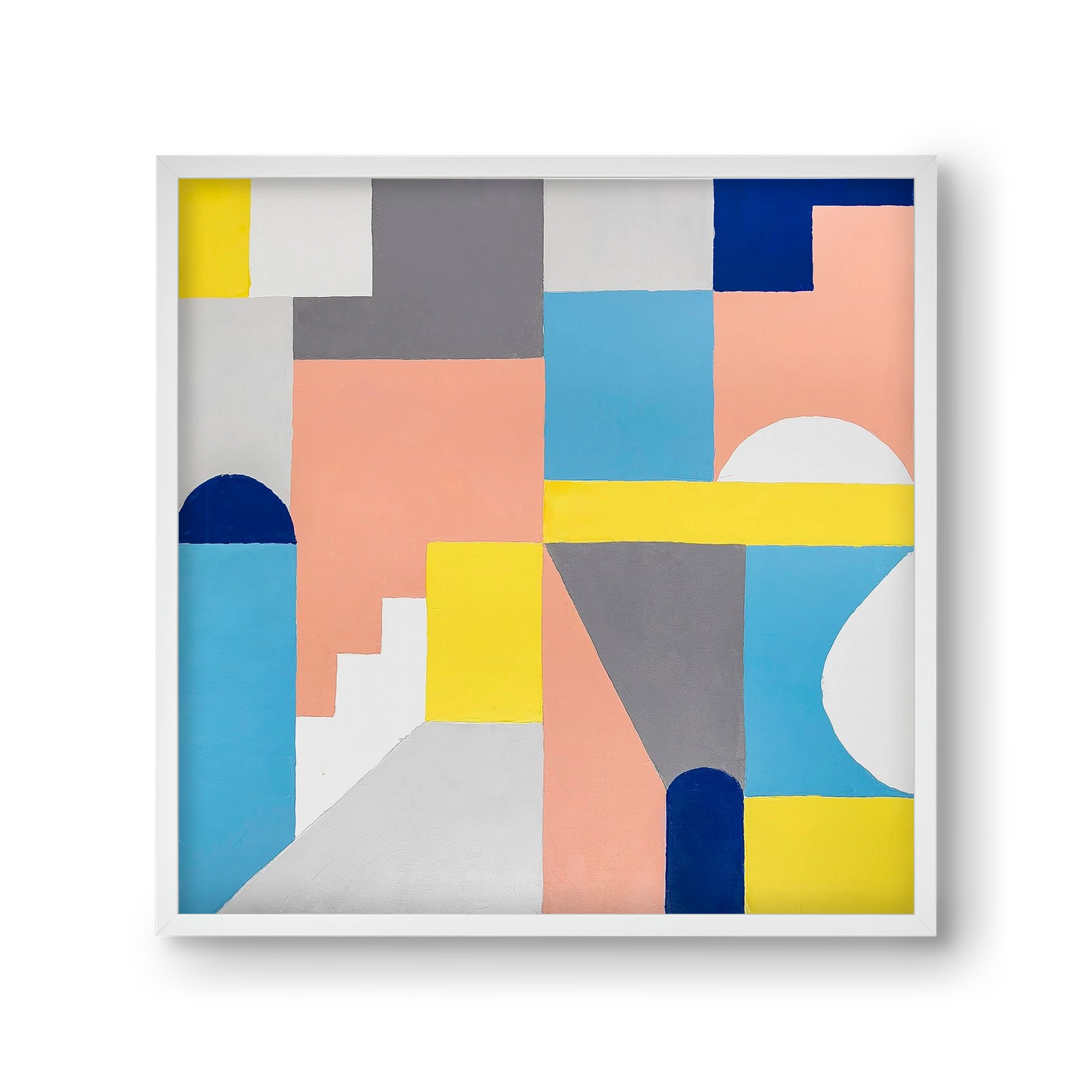 Kingdom, 30x30 cm (30x30 cm), Fehér keret