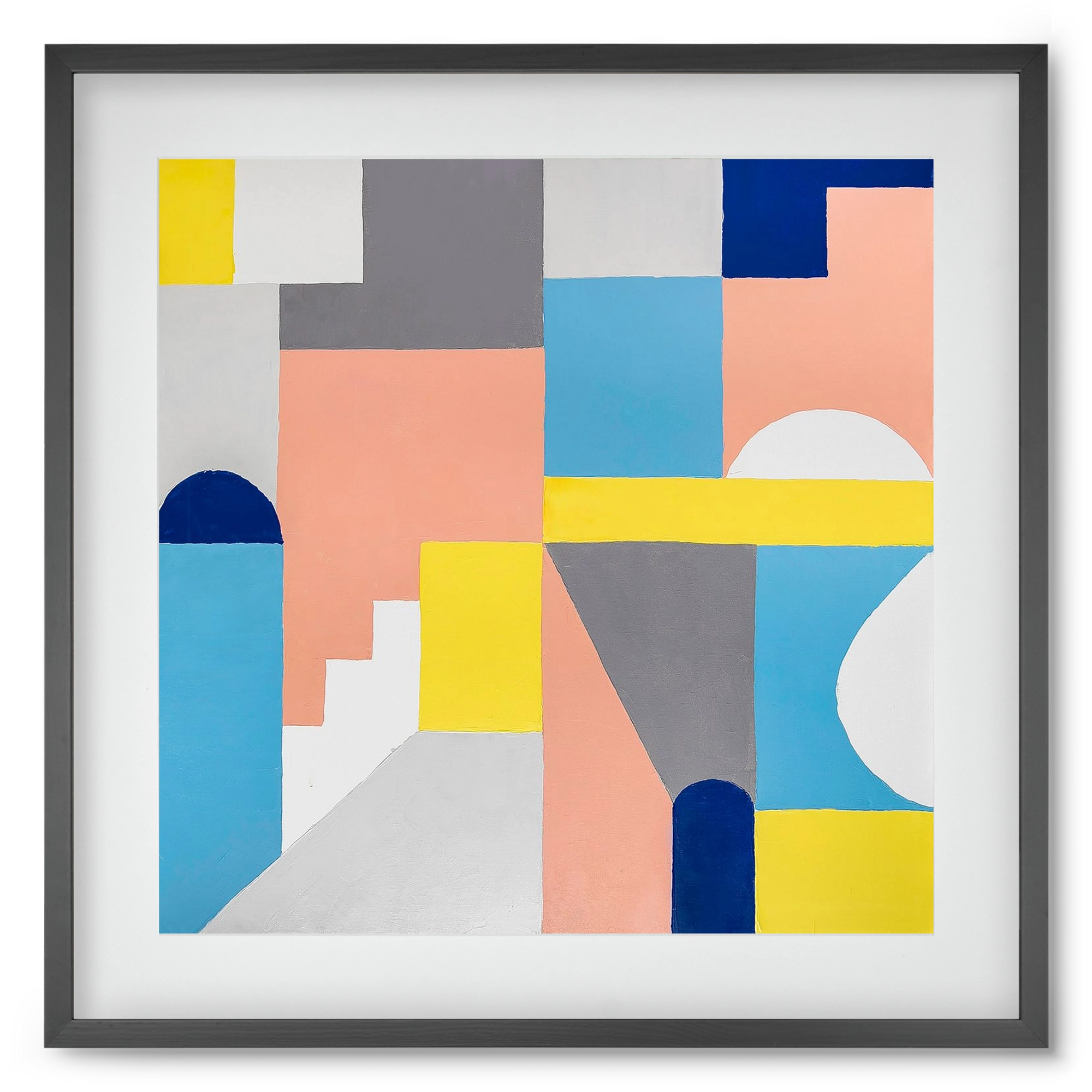 Kingdom, 50x50 cm (40x40 cm), Fekete keret, paszpartuval