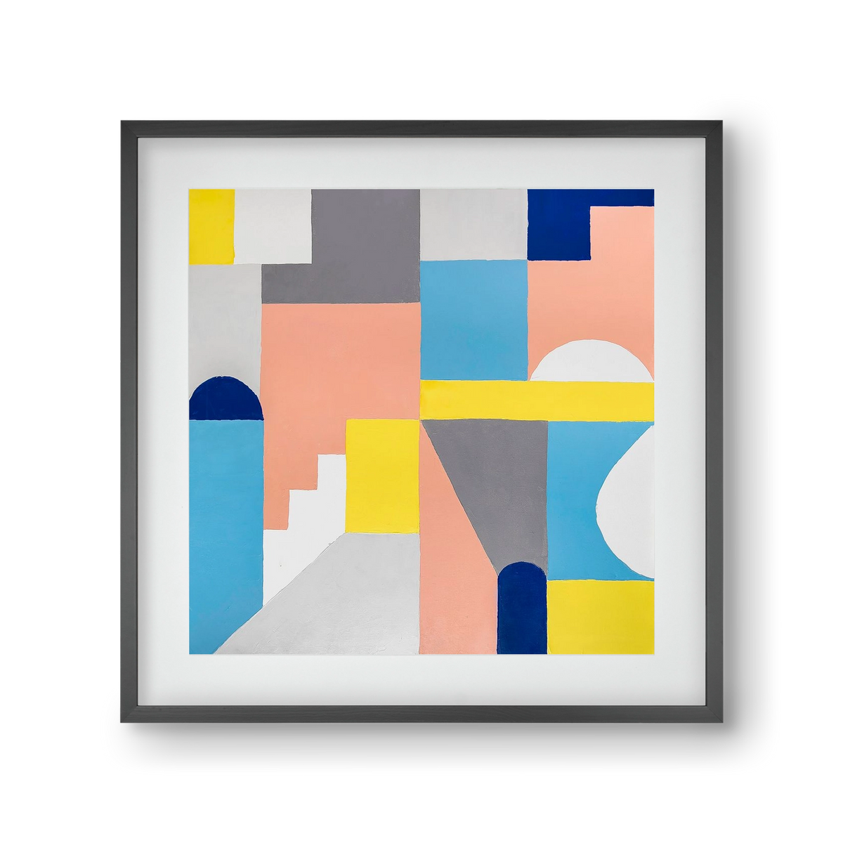 Kingdom, 30x30 cm (20x20 cm), Fekete keret, paszpartuval