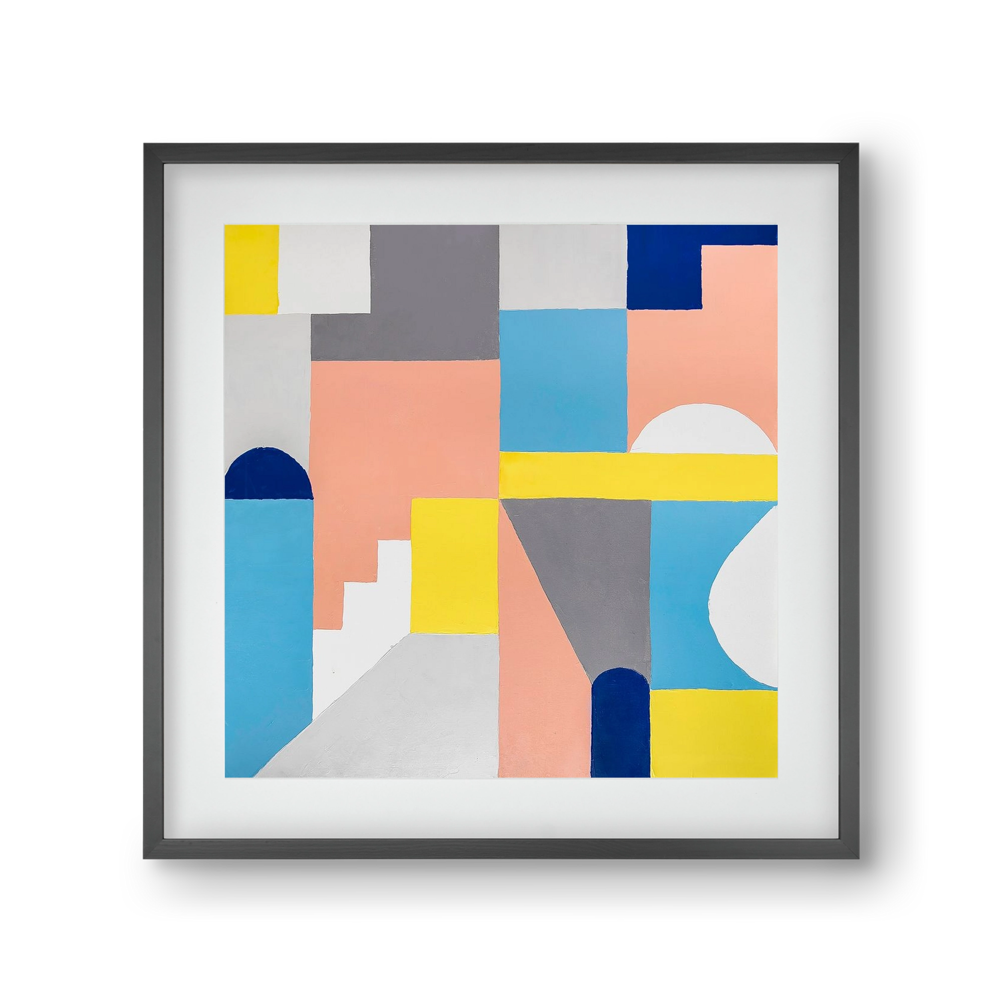 Kingdom, 30x30 cm (20x20 cm), Fekete keret, paszpartuval