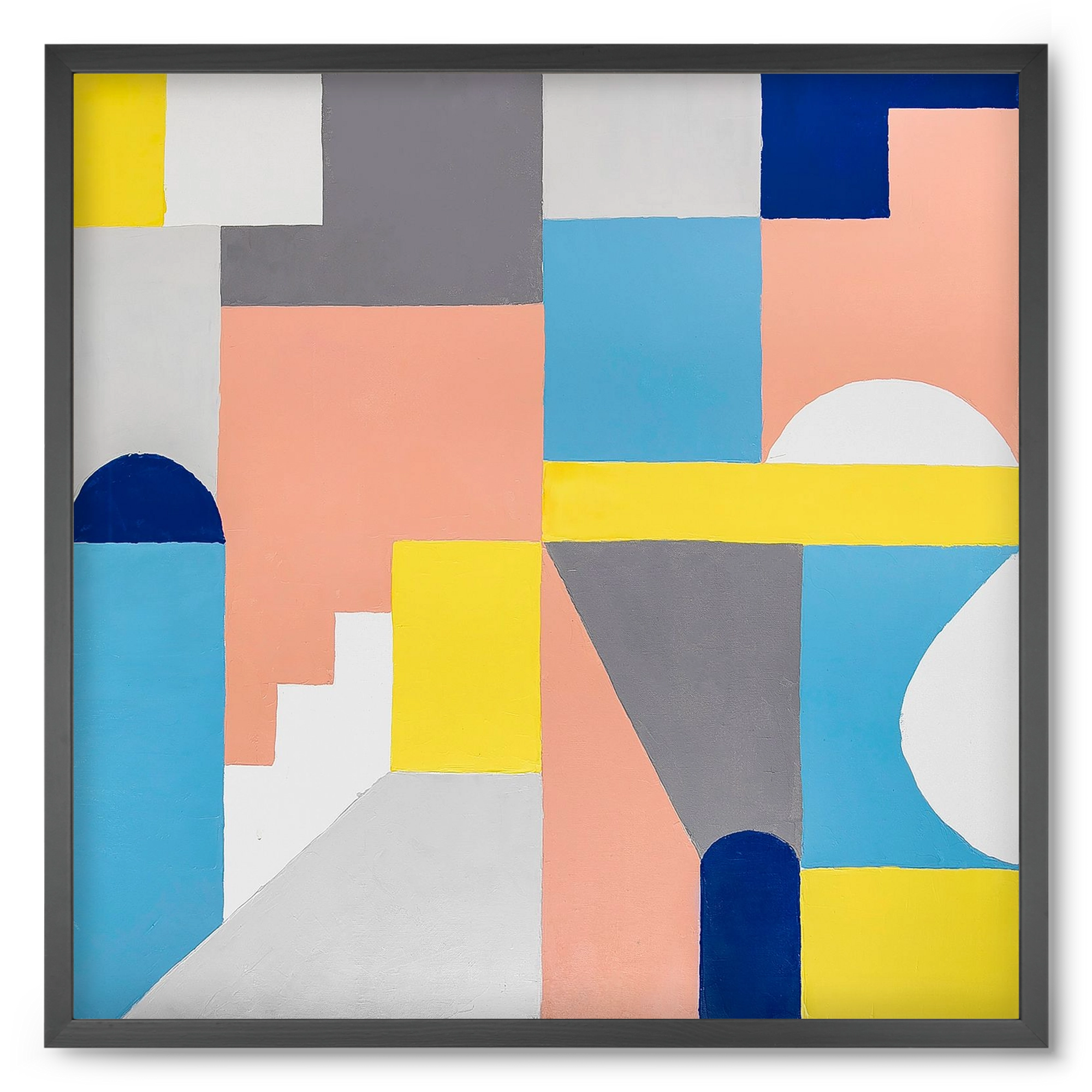 Kingdom, 50x50 cm (50x50 cm), Fekete keret