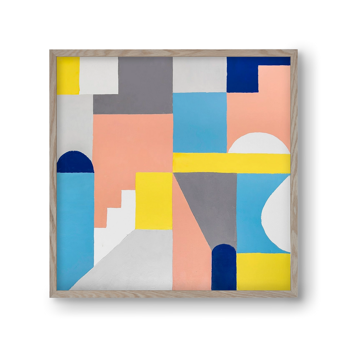 Kingdom, 30x30 cm (30x30 cm), Tölgy keret