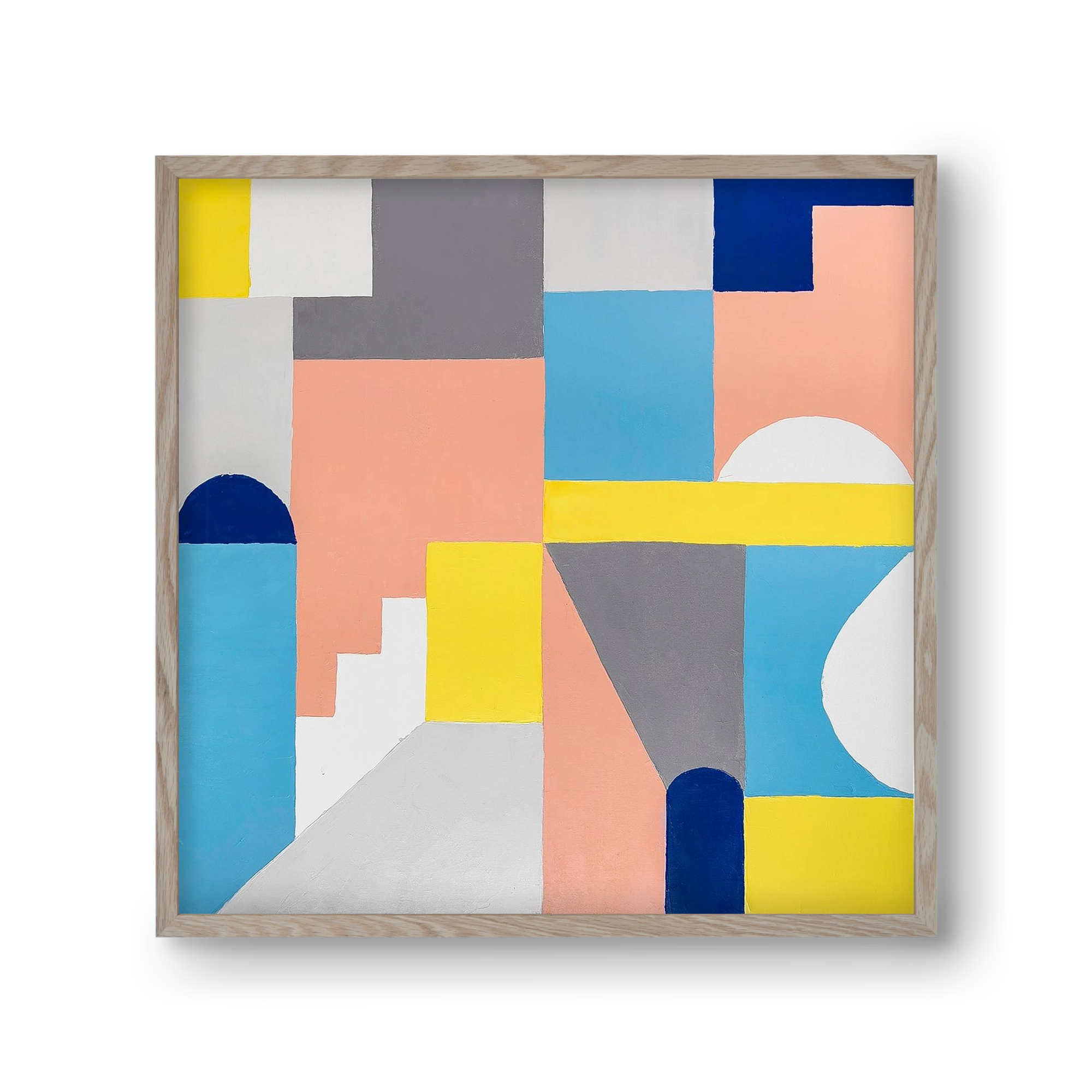 Kingdom, 30x30 cm (30x30 cm), Tölgy keret