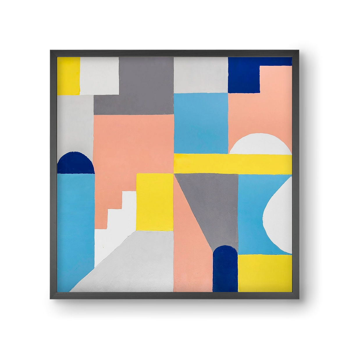 Kingdom, 30x30 cm (30x30 cm), Fekete keret