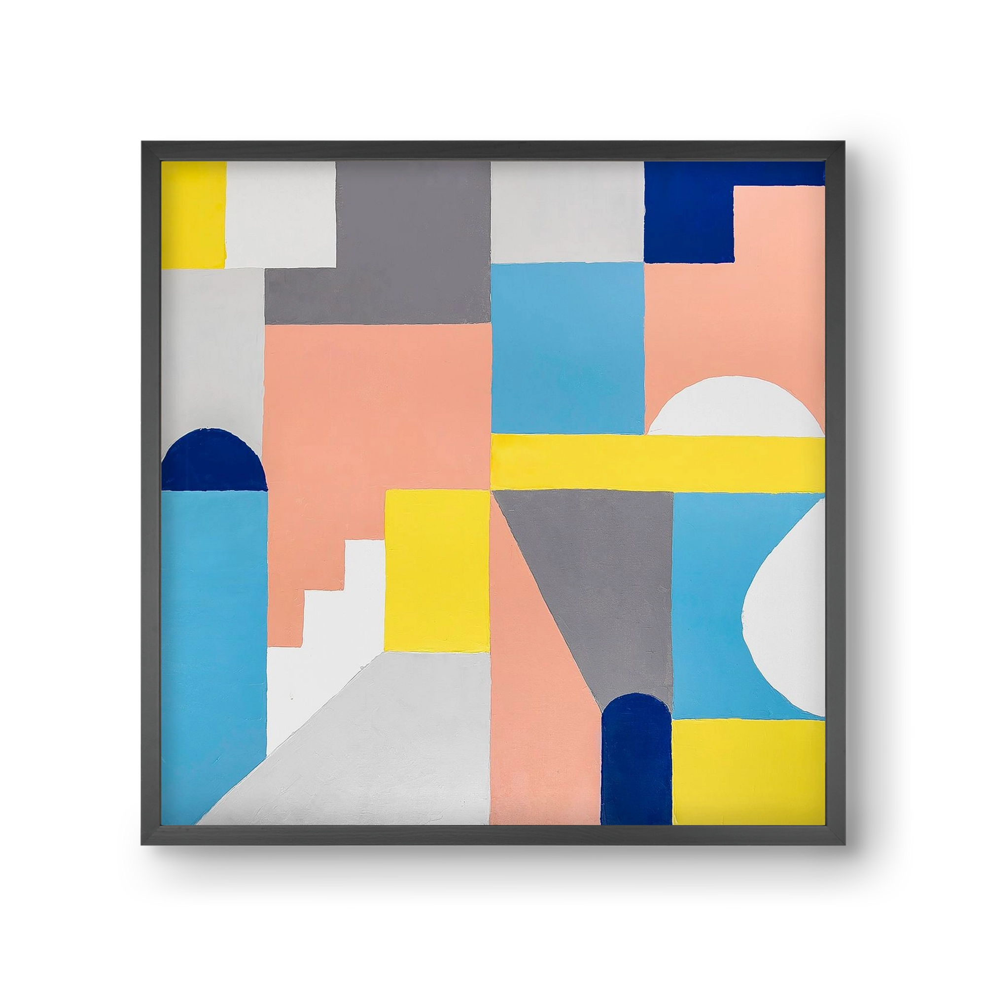 Kingdom, 30x30 cm (30x30 cm), Fekete keret