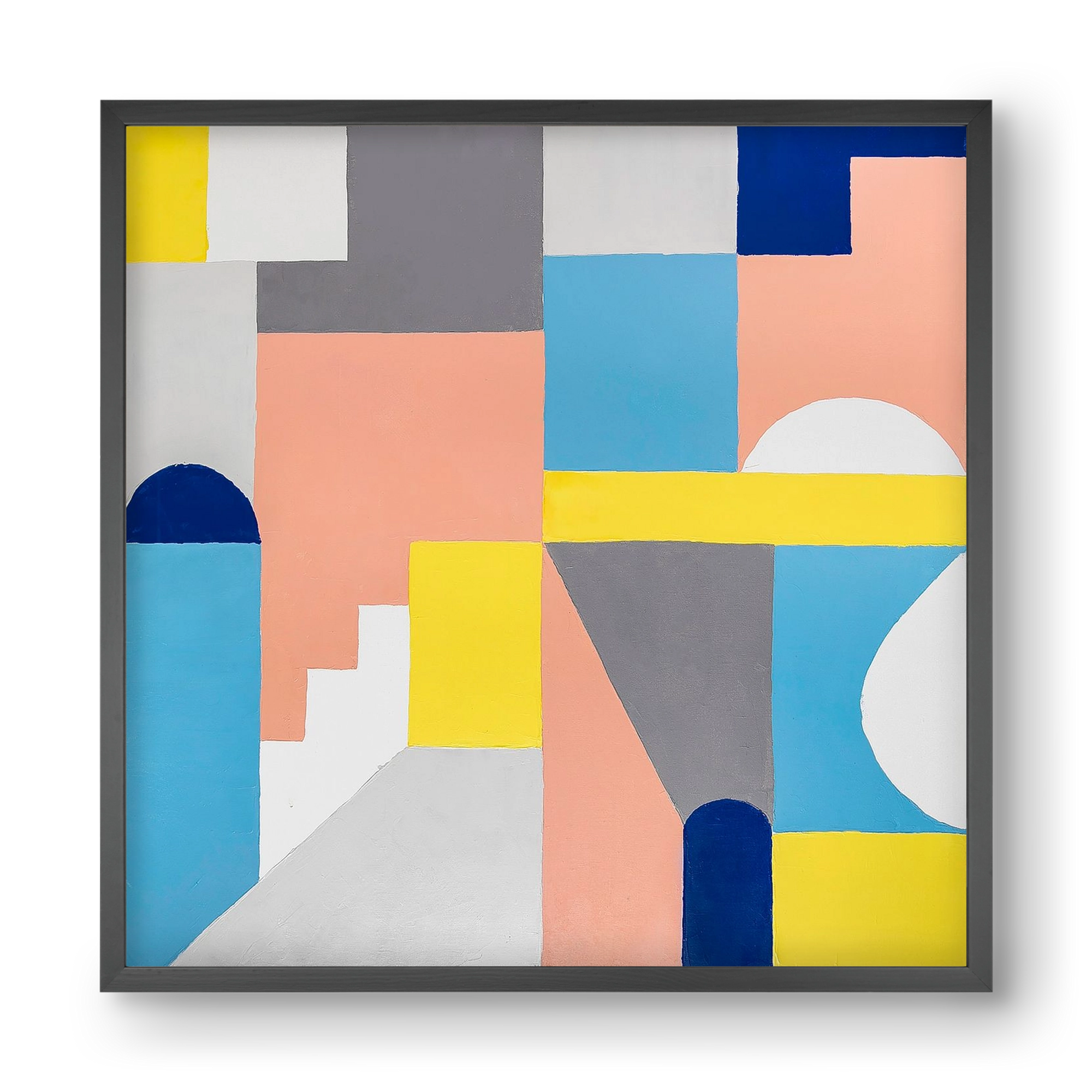 Kingdom, 40x40 cm (40x40 cm), Fekete keret