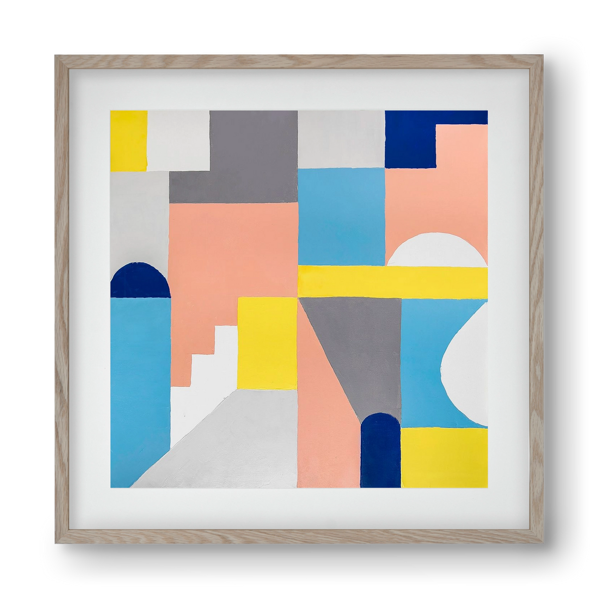 Kingdom, 40x40 cm (30x30 cm), Tölgy keret, paszpartuval