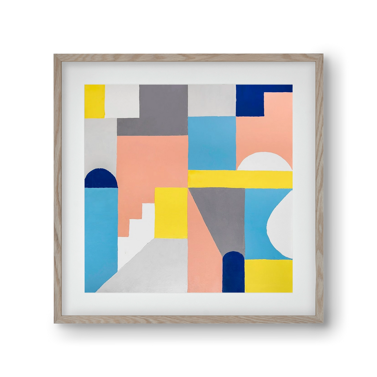 Kingdom, 30x30 cm (20x20 cm), Tölgy keret, paszpartuval