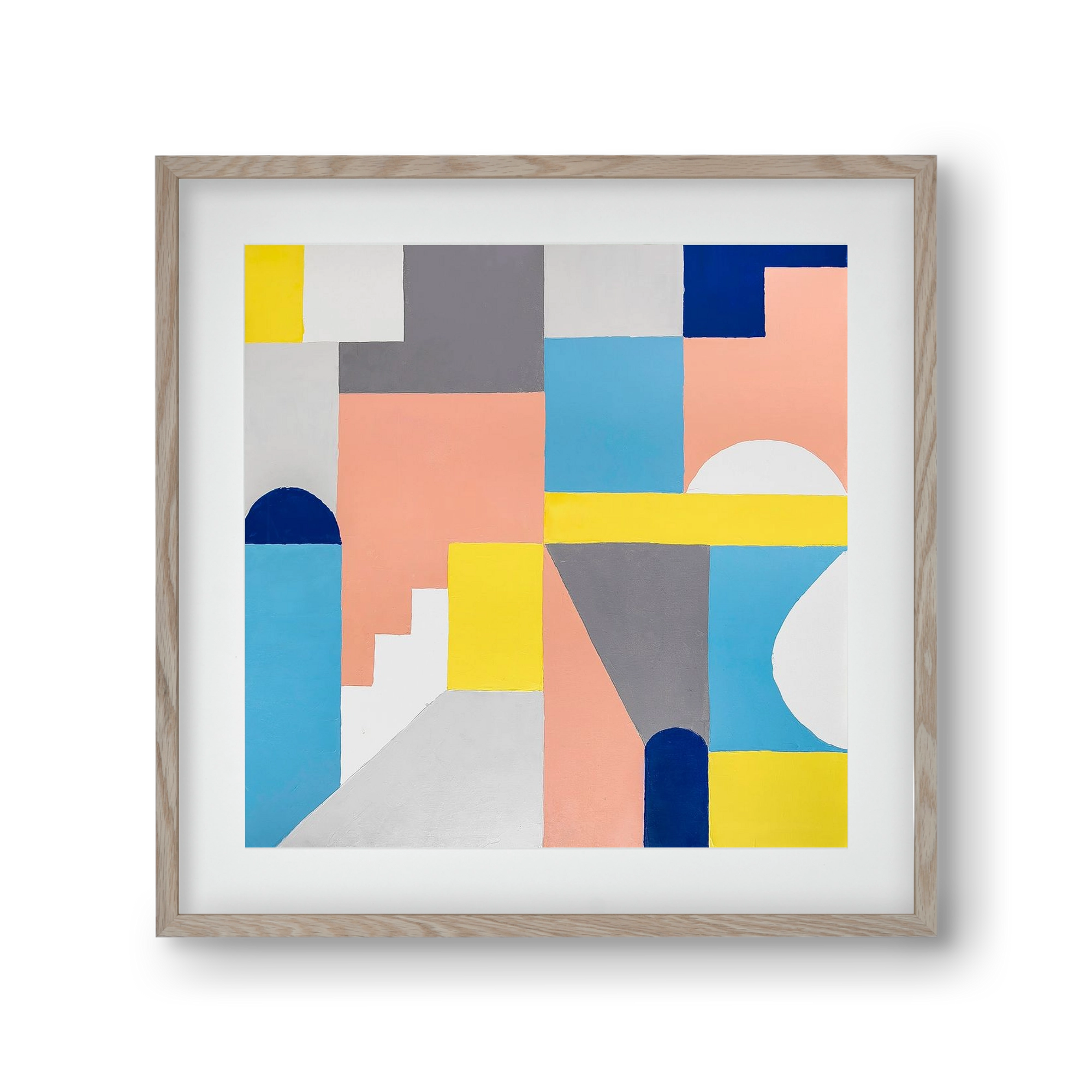 Kingdom, 30x30 cm (20x20 cm), Tölgy keret, paszpartuval