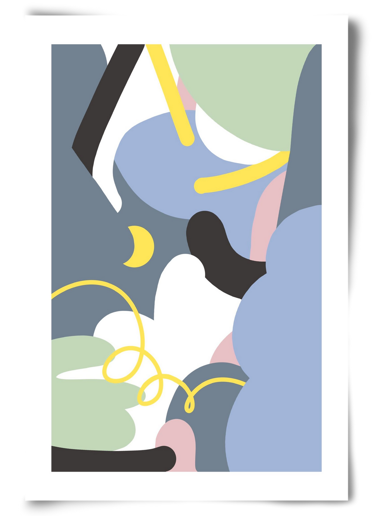 Moonlight, 60x90 cm, Keret nélkül