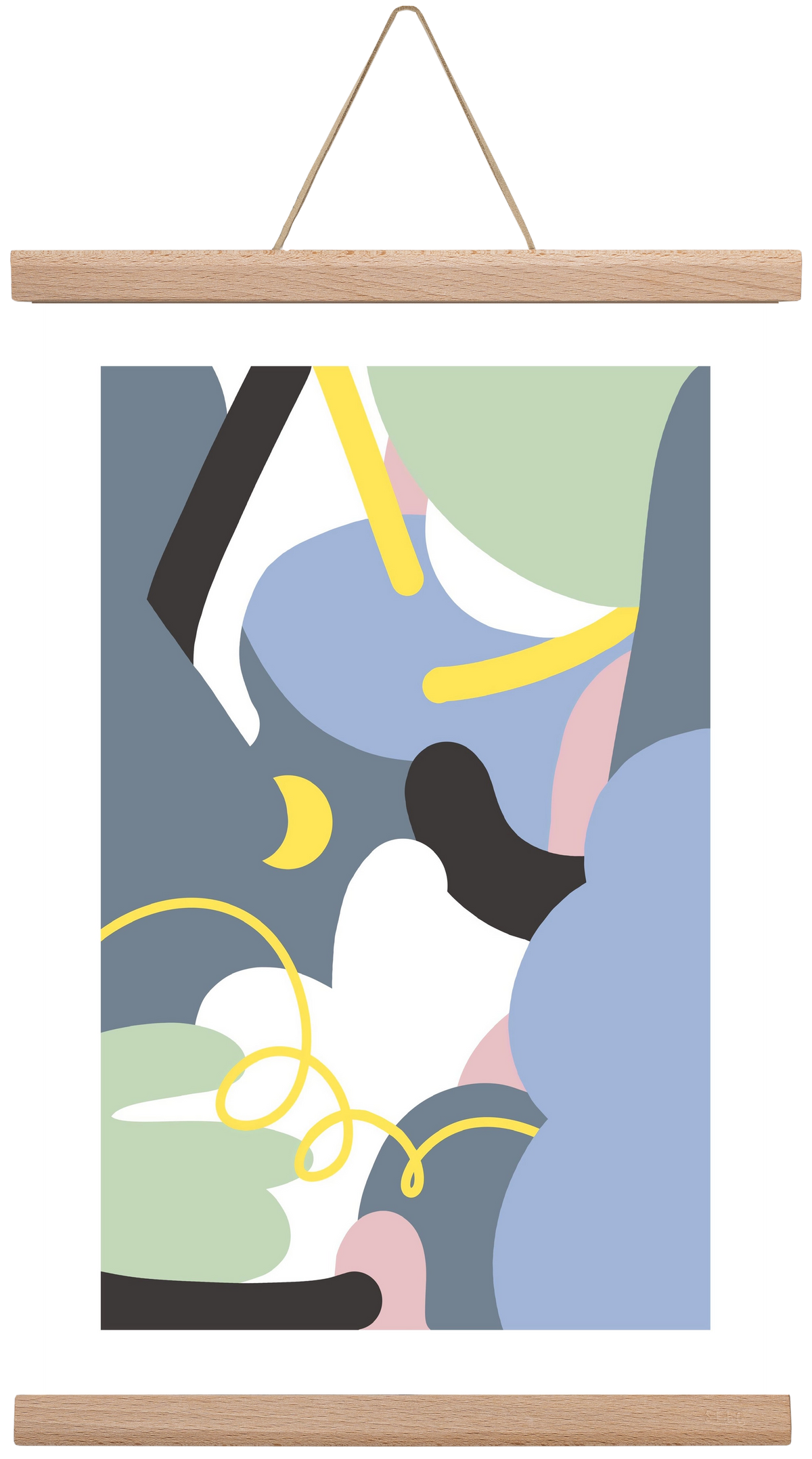 Moonlight, 30x45 cm (30x45 cm), Tölgy akasztó