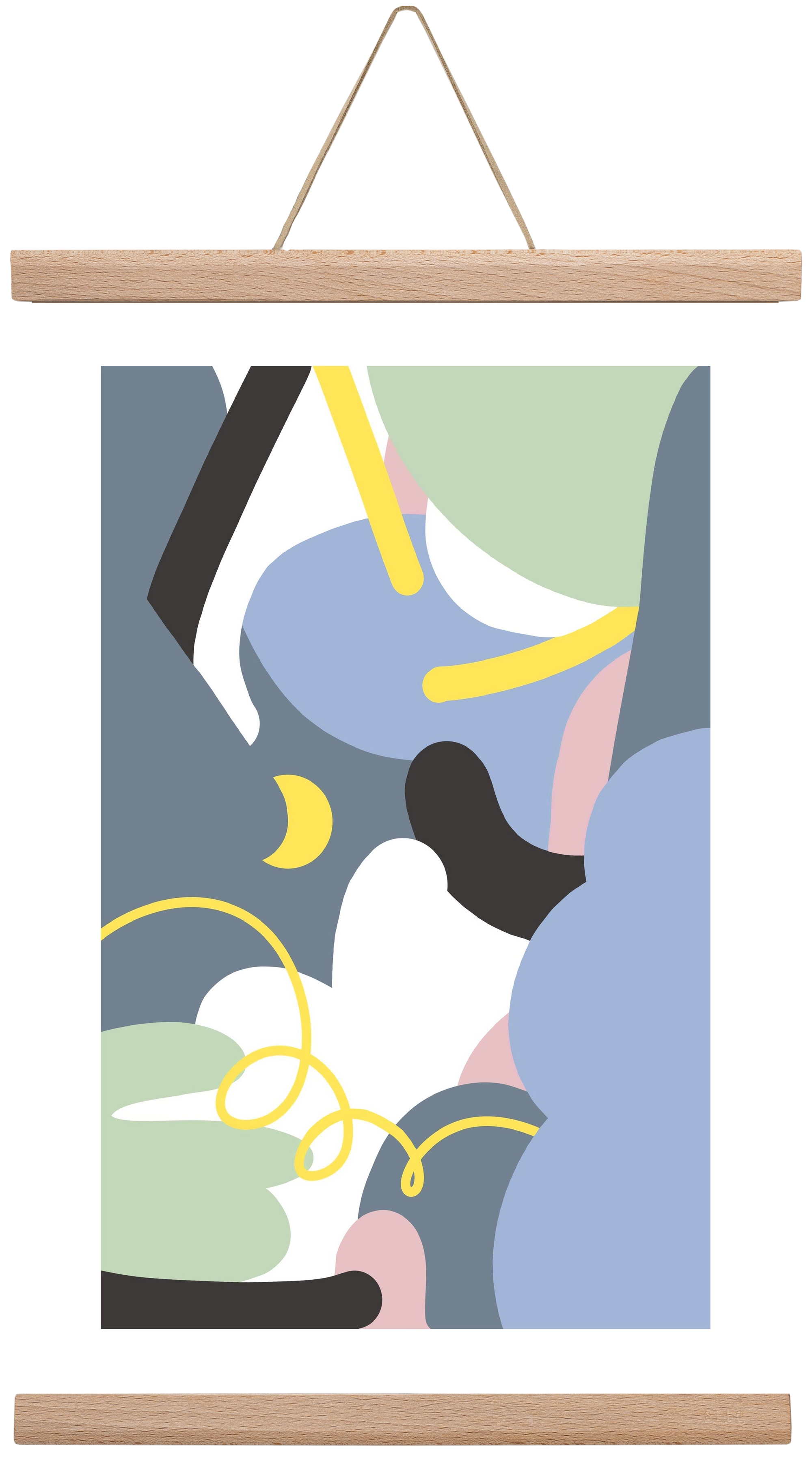 Moonlight, 30x45 cm (30x45 cm), Tölgy akasztó