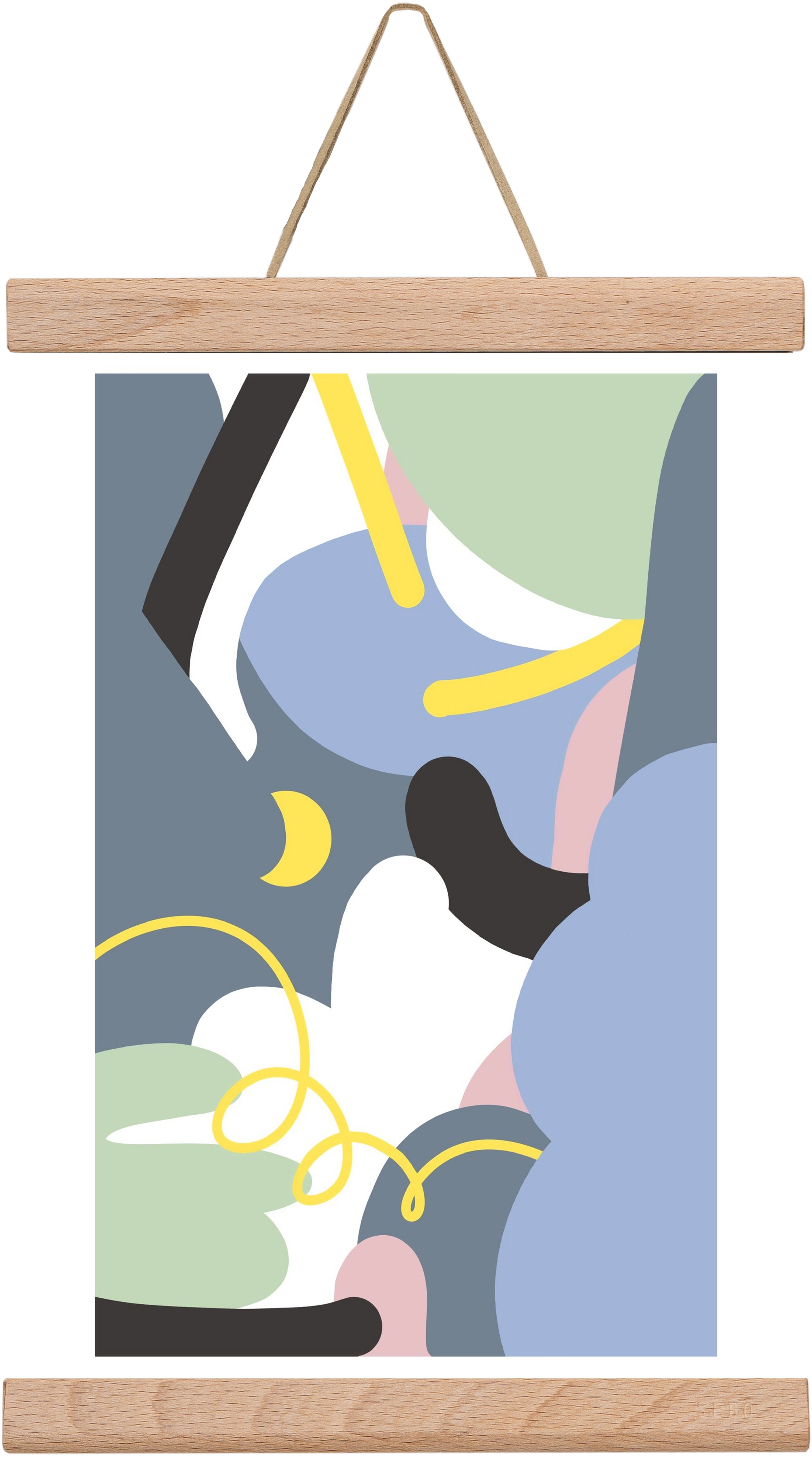 Moonlight, 20x30 cm (20x30 cm), Tölgy akasztó