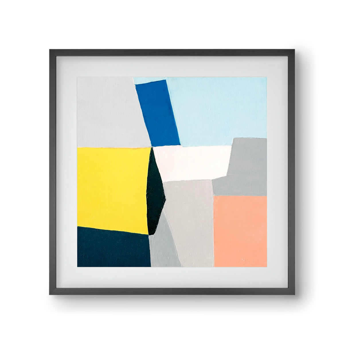 Fragments, 30x30 cm (20x20 cm), Fekete keret, paszpartuval