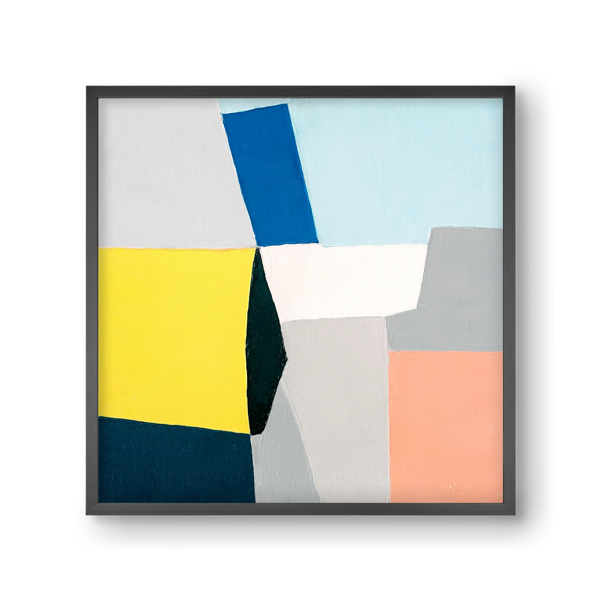Fragments, 30x30 cm (30x30 cm), Fekete keret