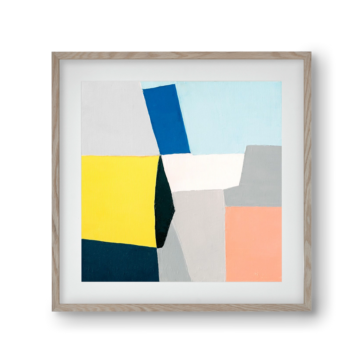 Fragments, 30x30 cm (20x20 cm), Tölgy keret, paszpartuval