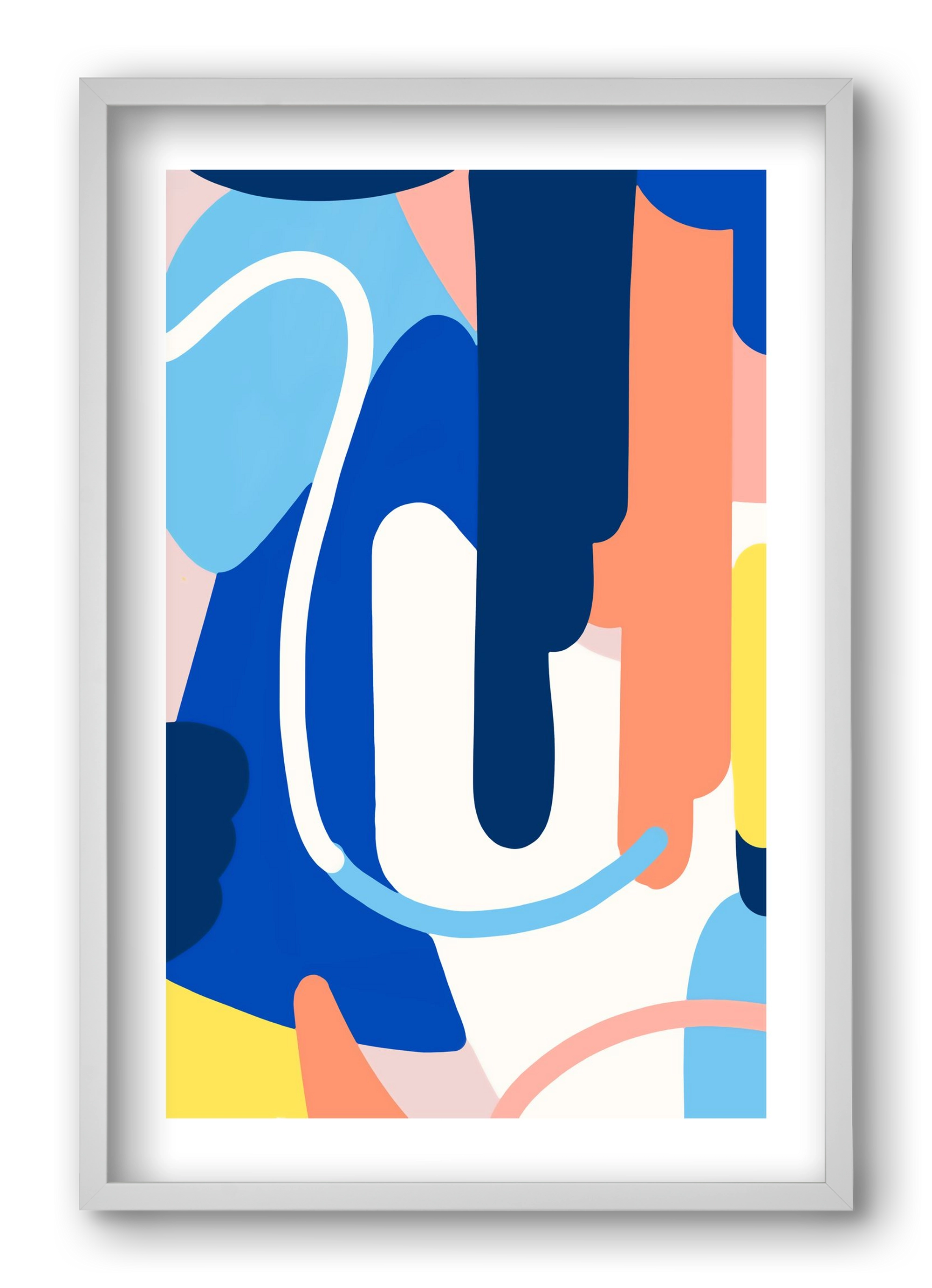 Melt, 40x60 cm (40x60 cm), Fehér keret