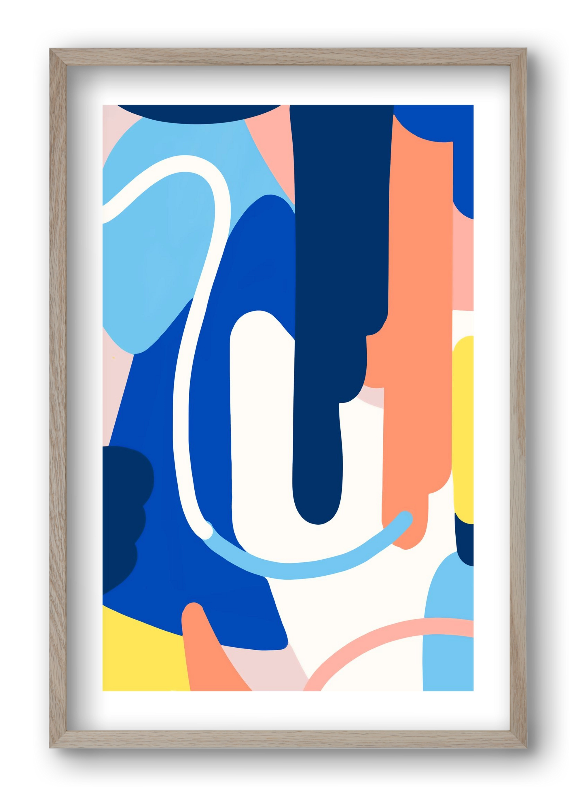 Melt, 40x60 cm (40x60 cm), Tölgy keret