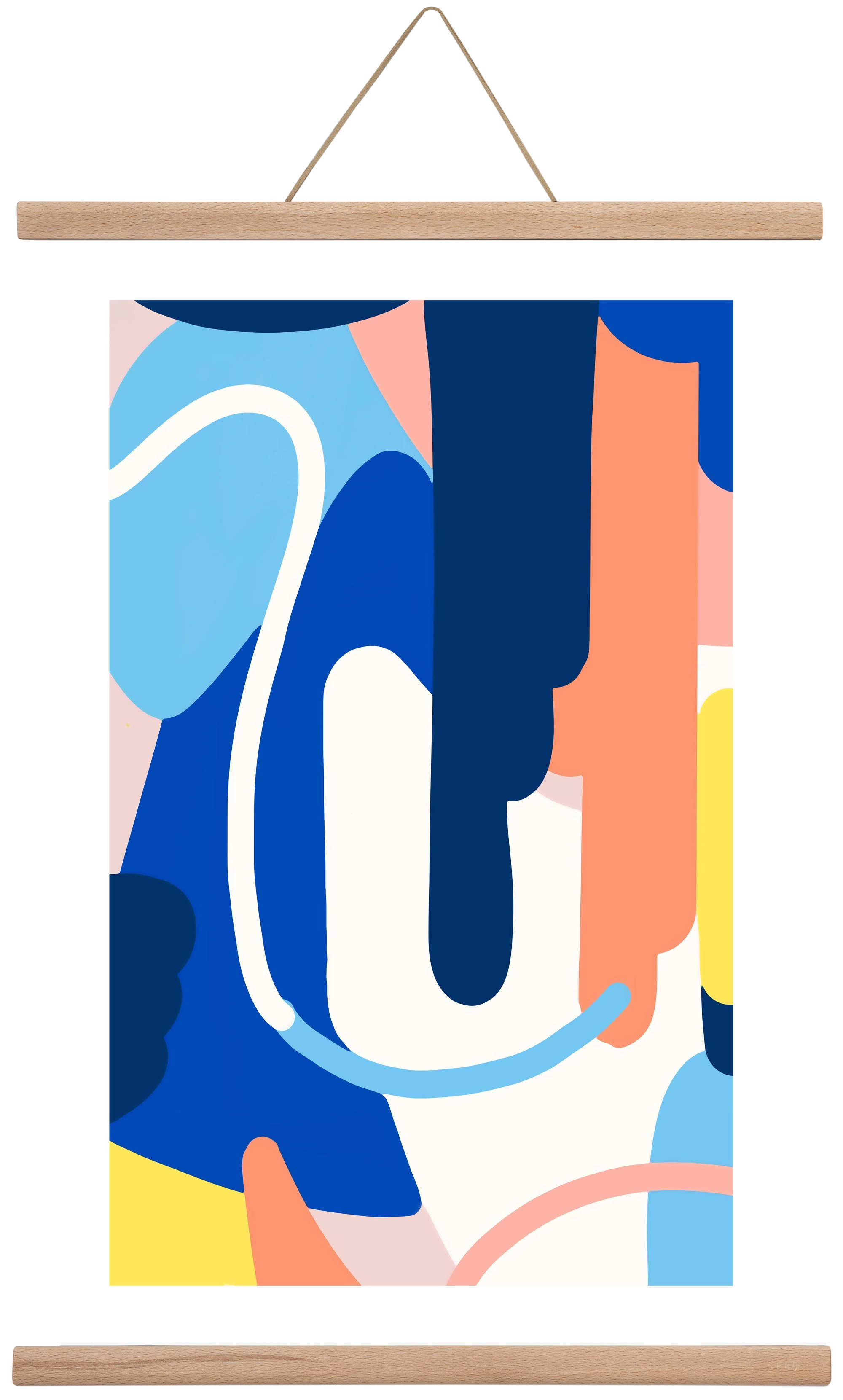 Melt, 40x60 cm (40x60 cm), Tölgy akasztó