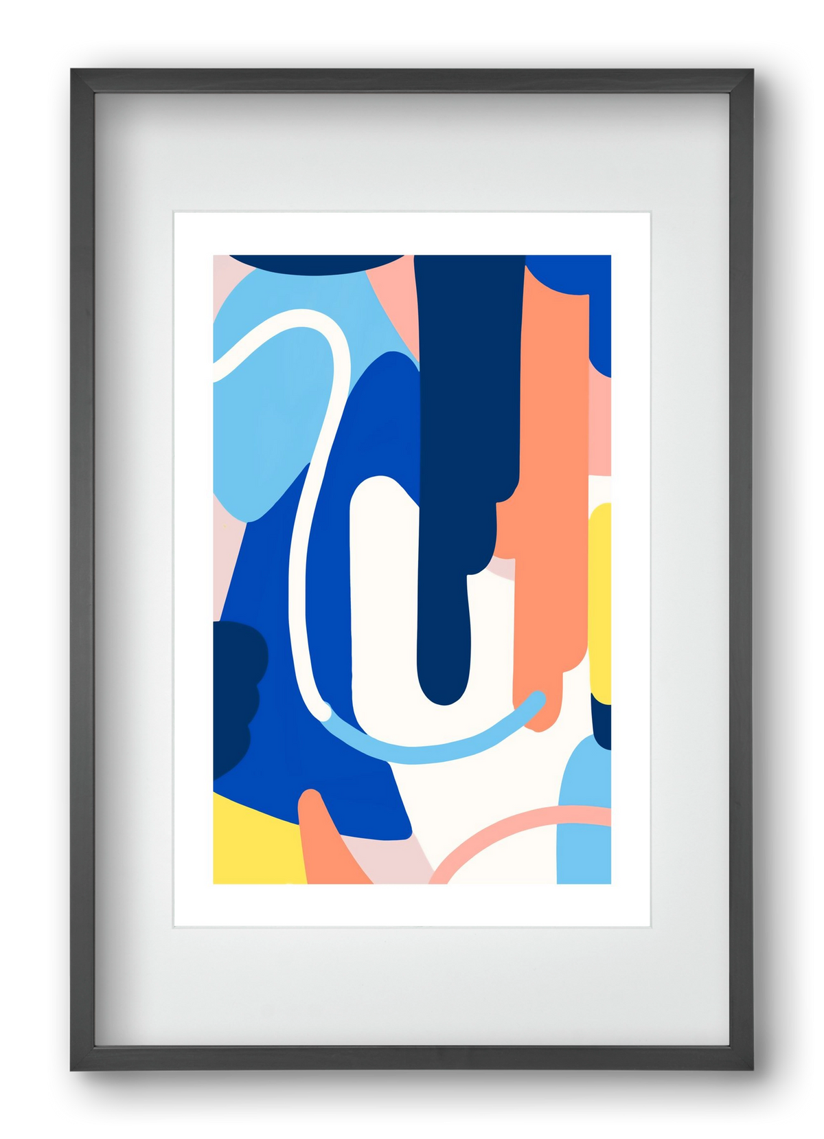 Melt, 40x60 cm (30x45 cm), Fekete keret, paszpartuval