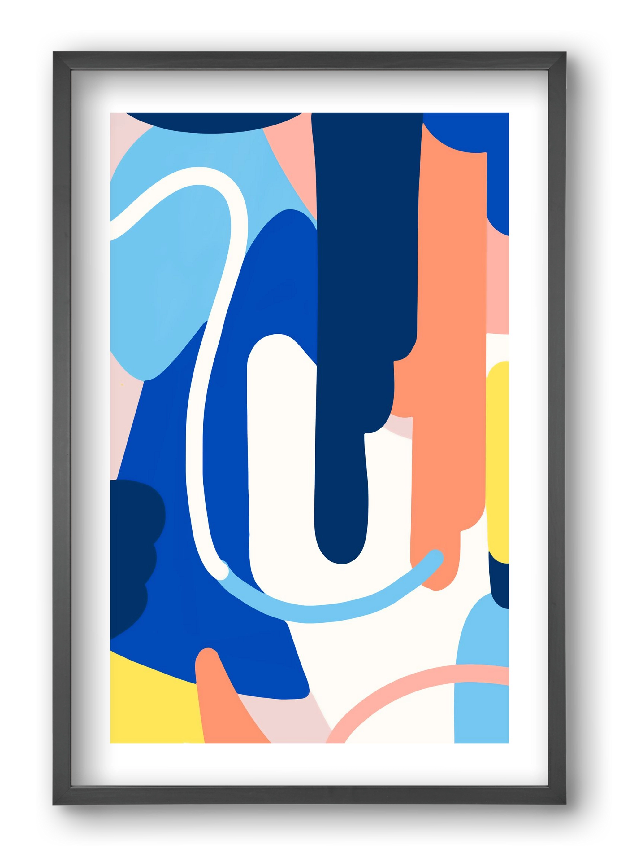 Melt, 40x60 cm (40x60 cm), Fekete keret