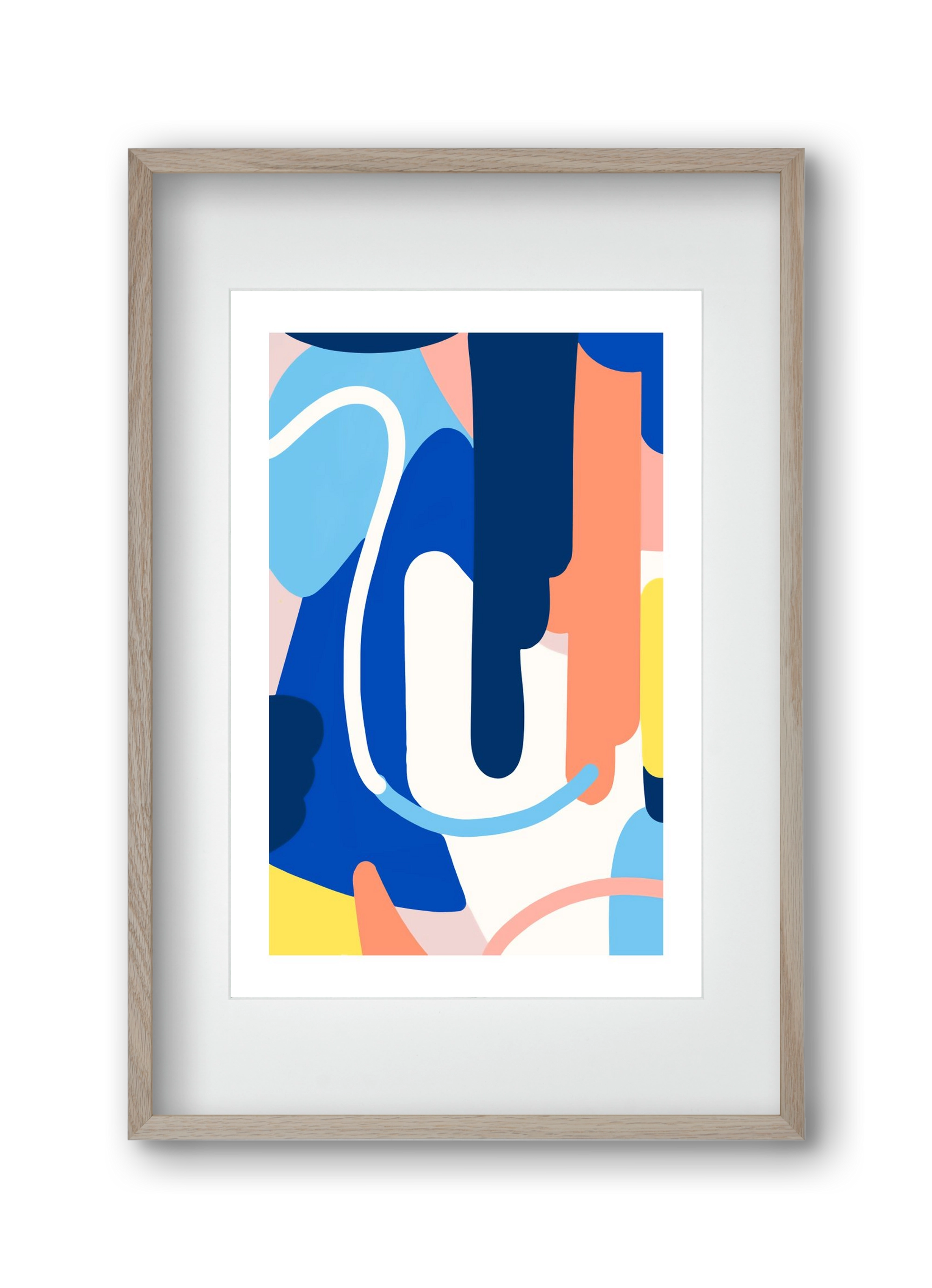 Melt, 30x45 cm (20x30 cm), Tölgy keret, paszpartuval