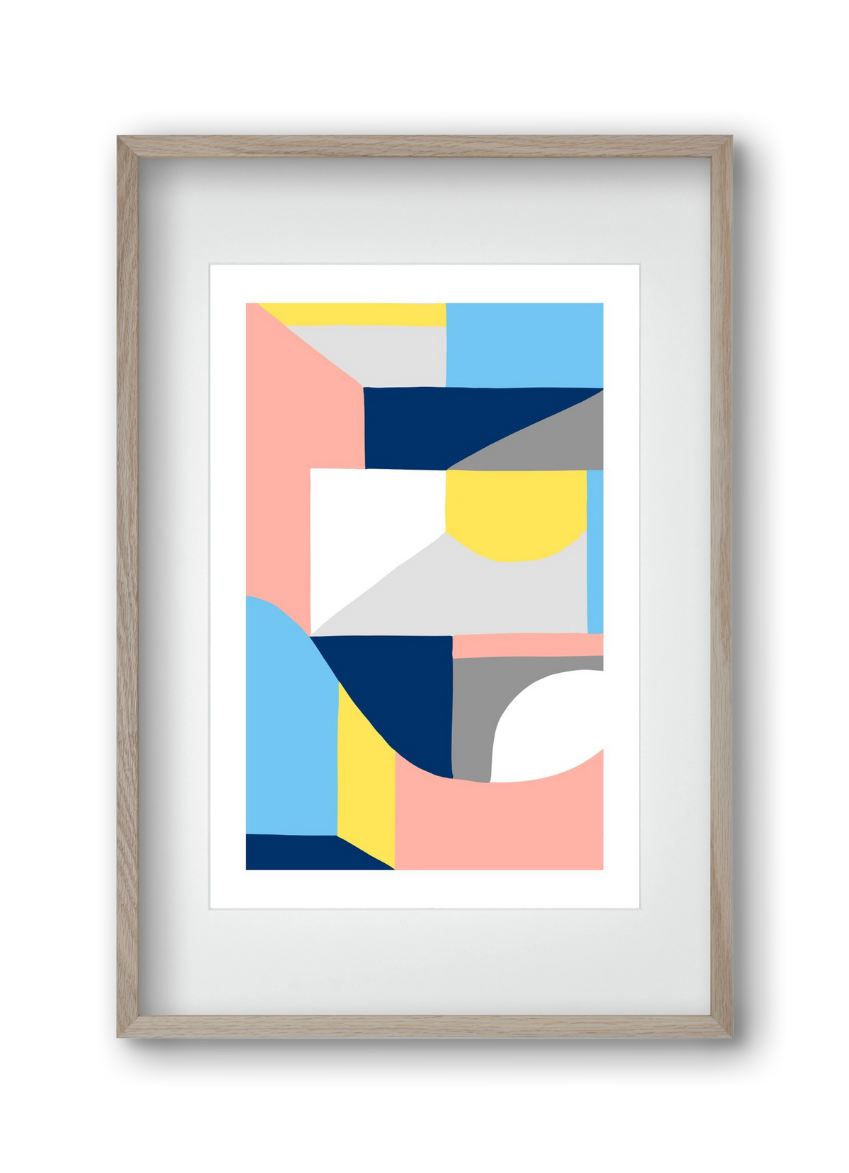 Weaver, 30x45 cm (20x30 cm), Tölgy keret, paszpartuval