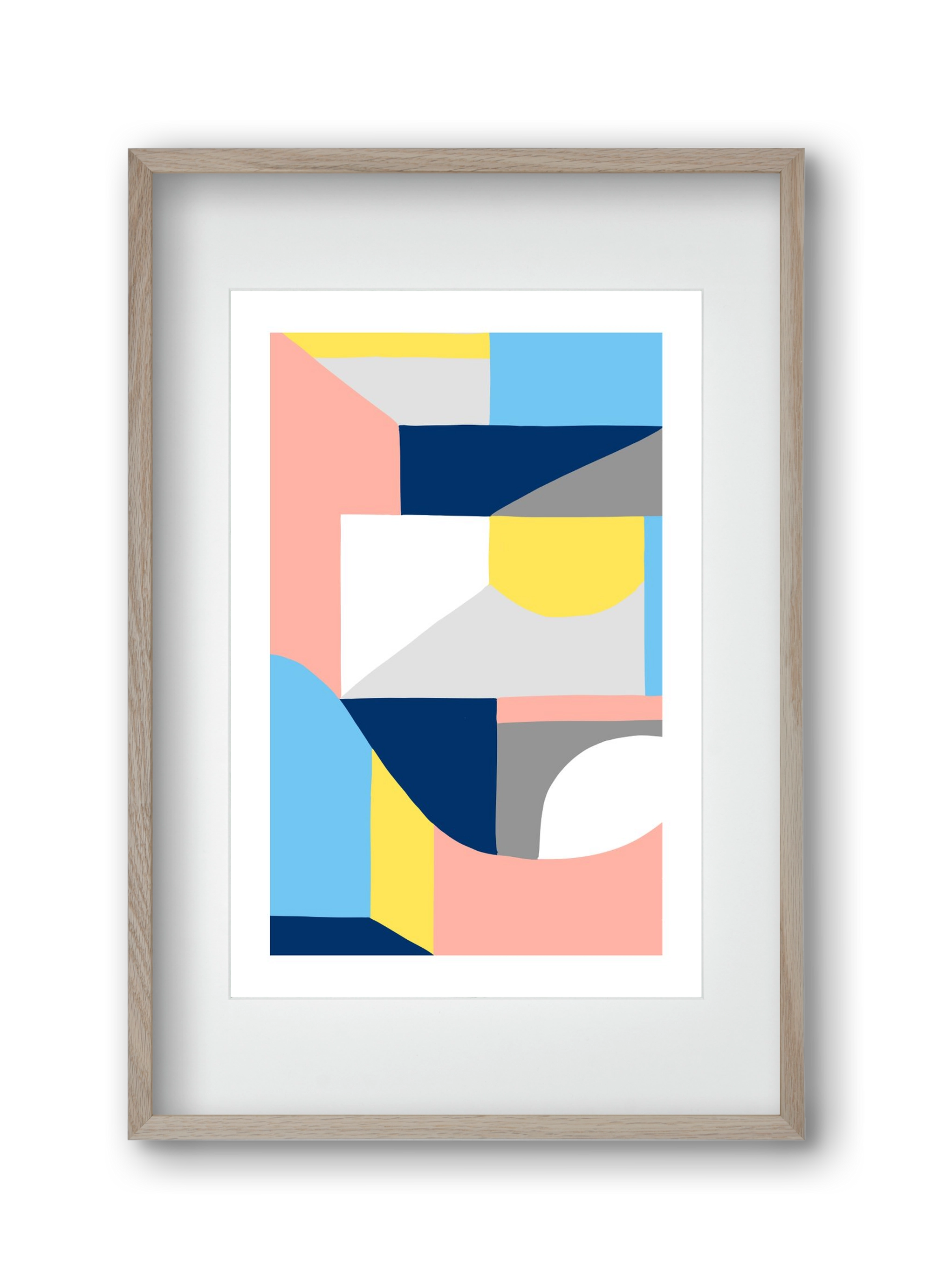 Weaver, 30x45 cm (20x30 cm), Tölgy keret, paszpartuval