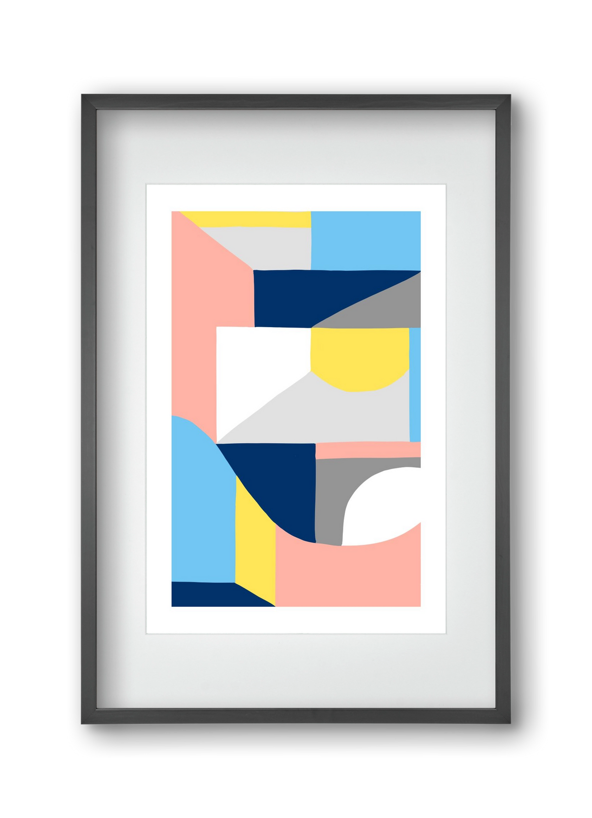 Weaver, 30x45 cm (20x30 cm), Fekete keret, paszpartuval