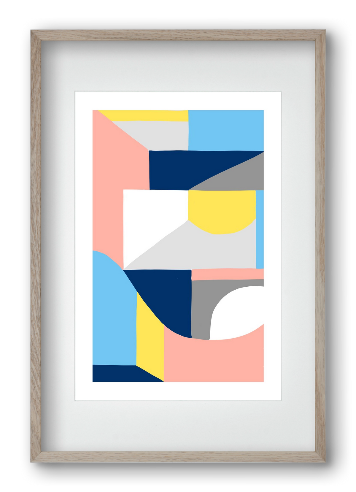 Weaver, 40x60 cm (30x45 cm), Tölgy keret, paszpartuval