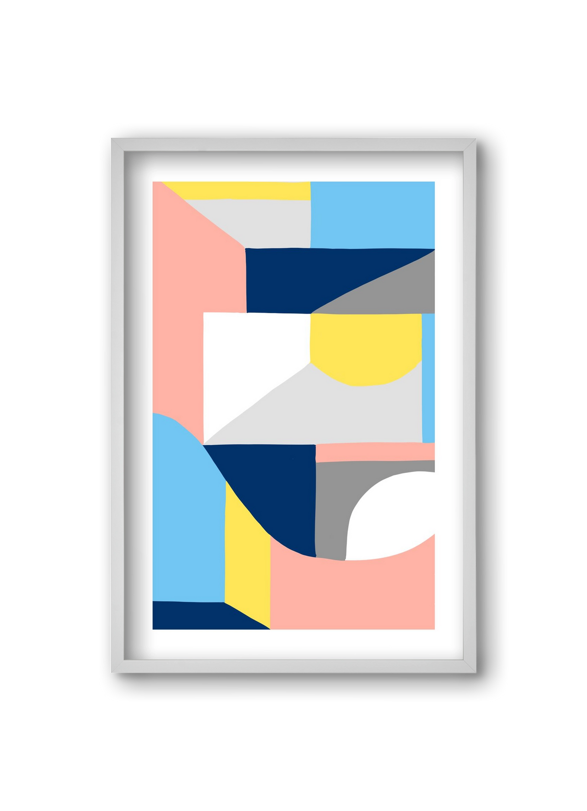 Weaver, 20x30 cm (20x30 cm), Fehér keret