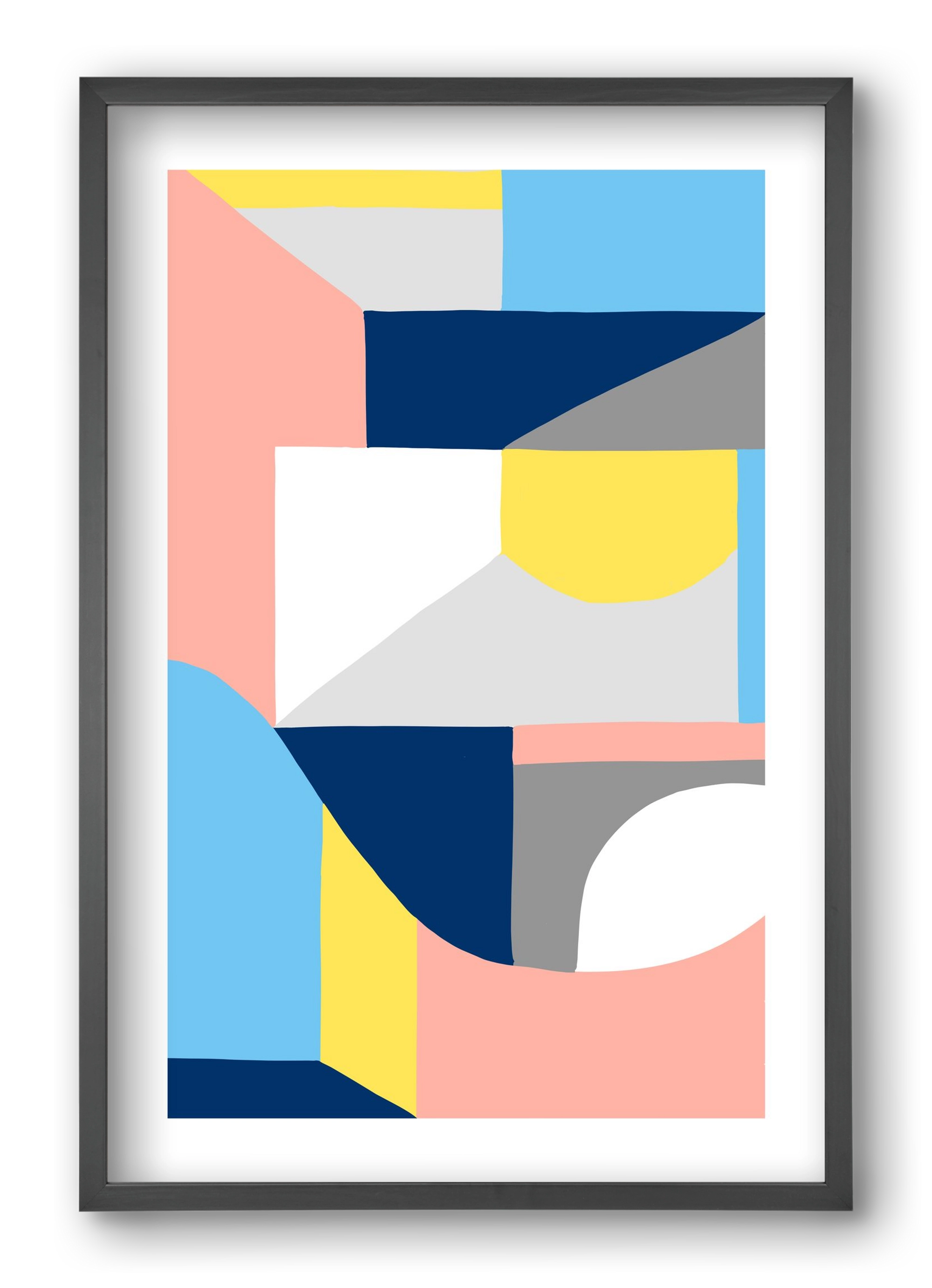 Weaver, 40x60 cm (40x60 cm), Fekete keret