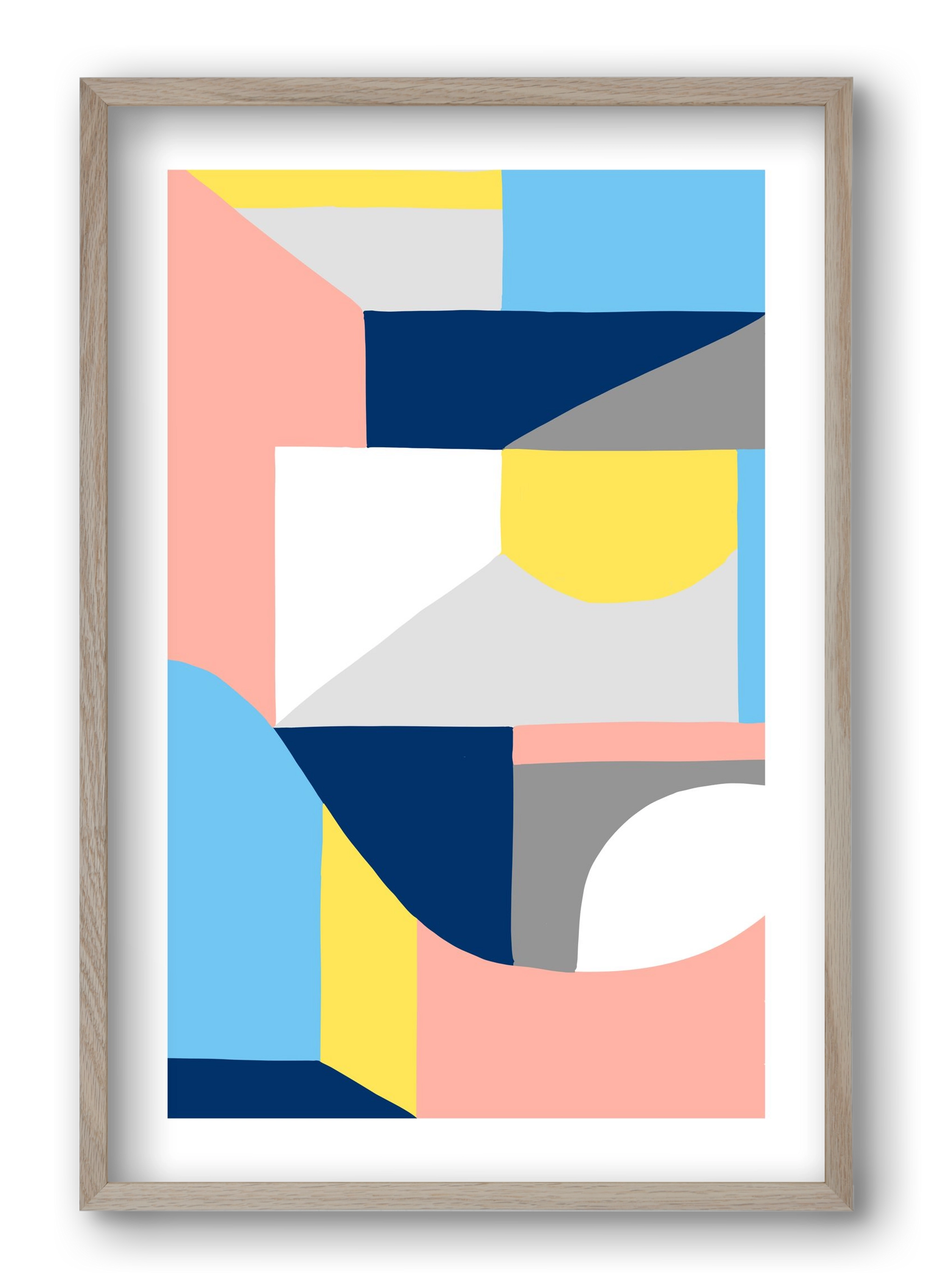 Weaver, 40x60 cm (40x60 cm), Tölgy keret